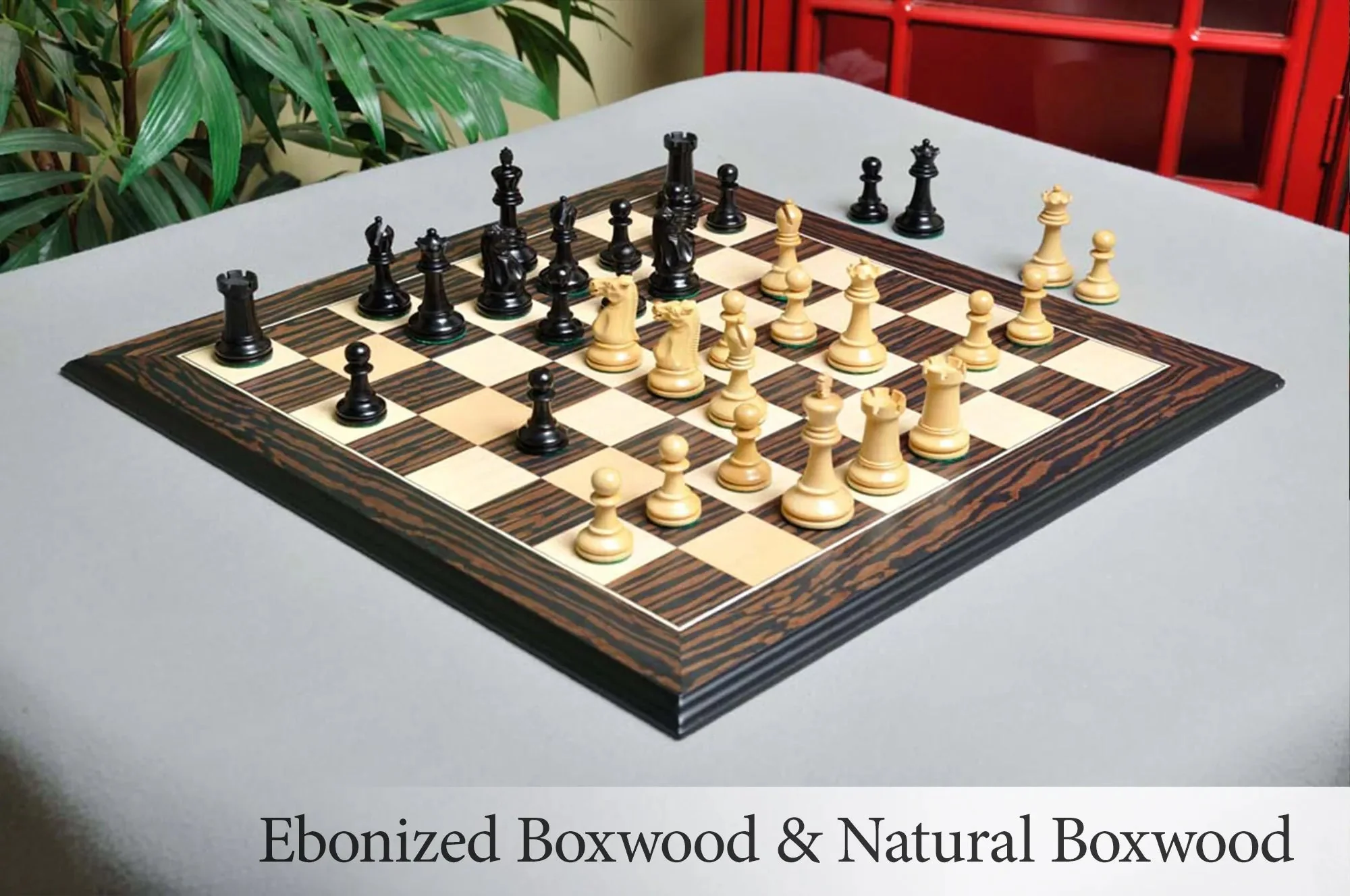 The Reproduction of the Circa 1925 Series Chess Pieces - 3.0" King - Image 19