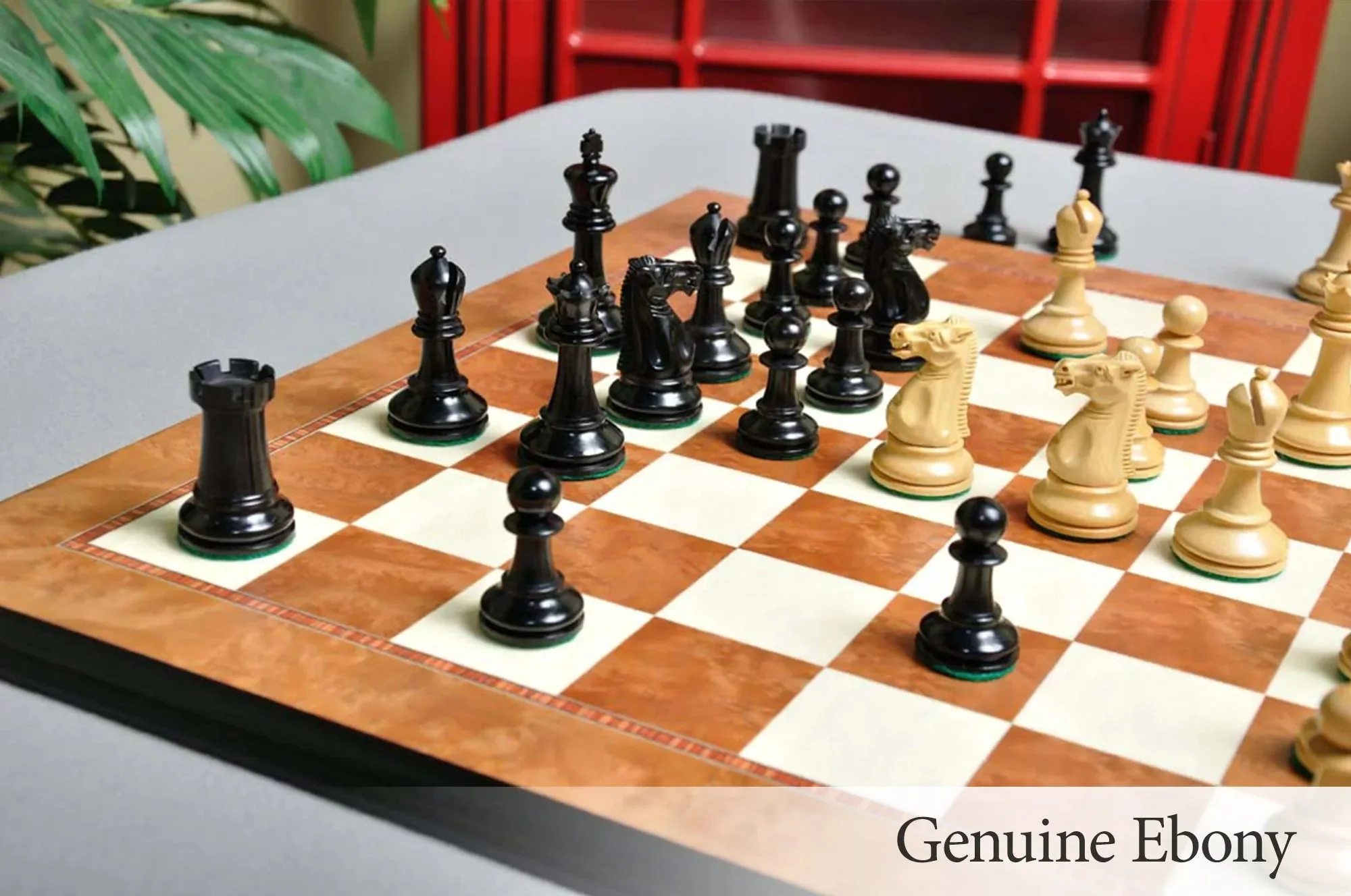 The Reproduction of the Circa 1925 Series Chess Pieces - 3.0" King - Image 4