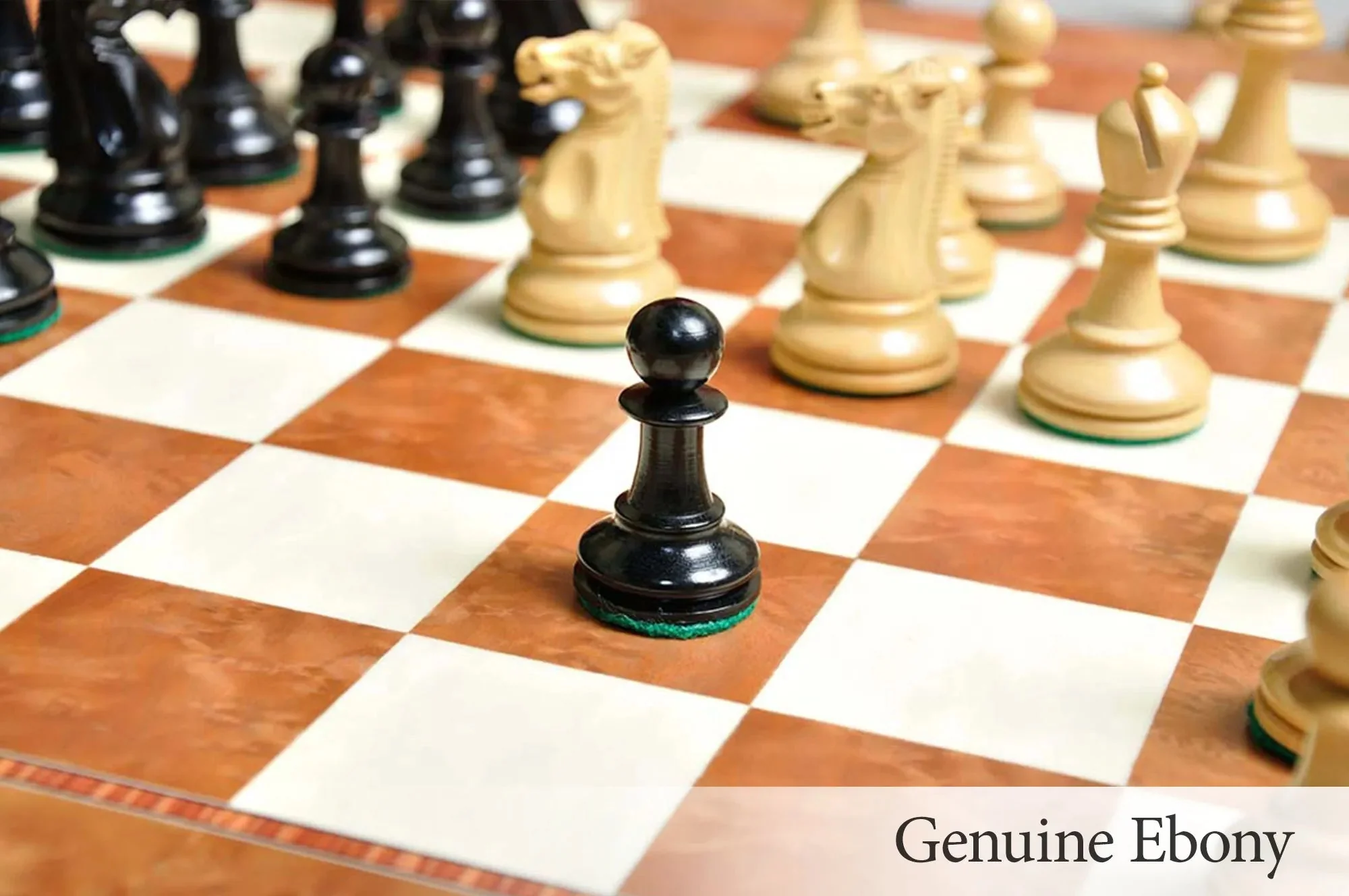 The Reproduction of the Circa 1925 Series Chess Pieces - 3.0" King - Image 6