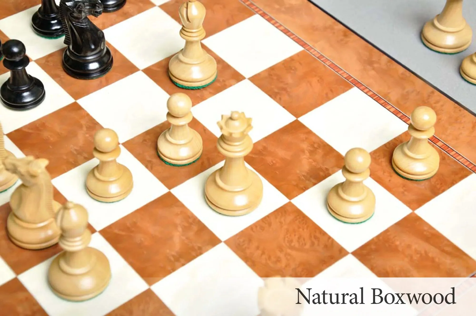 The Reproduction of the Circa 1925 Series Chess Pieces - 3.0" King - Image 7