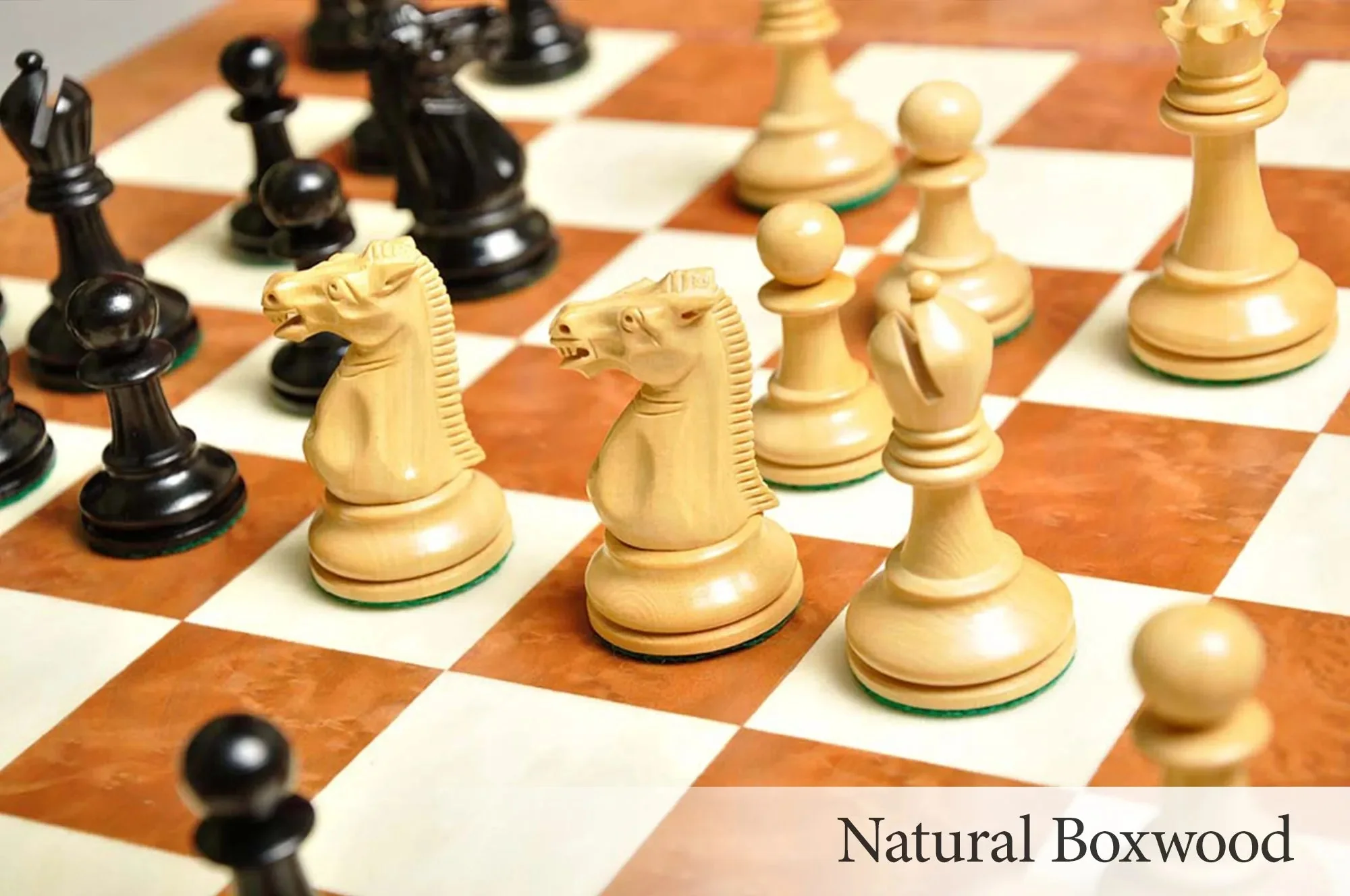The Reproduction of the Circa 1925 Series Chess Pieces - 3.0" King - Image 8