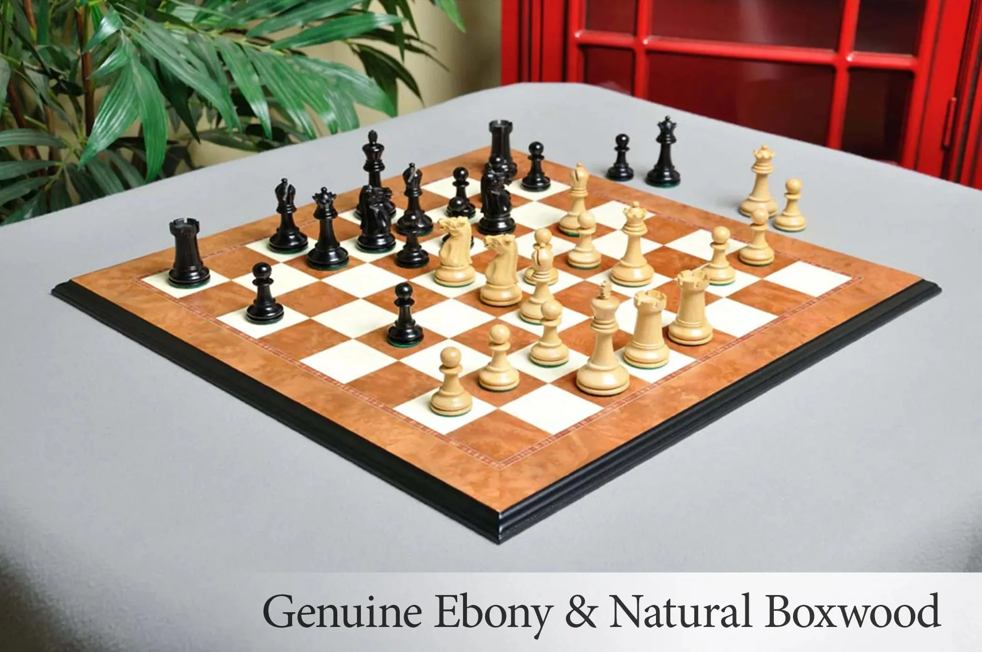 The Reproduction of the Circa 1925 Series Chess Pieces - 3.0" King - Image 9
