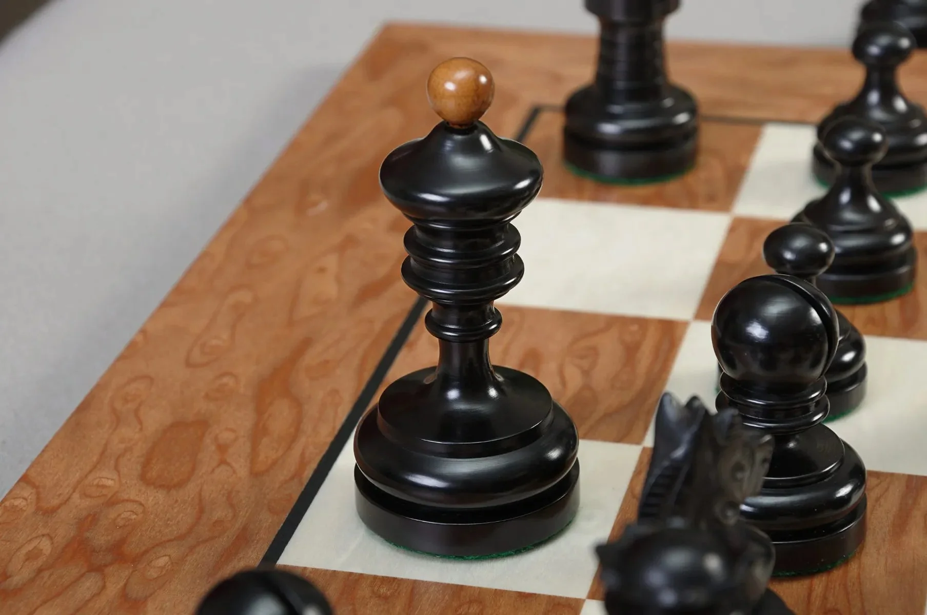 The Circa 1930 German Knubbel Vintage Series Luxury Chess Pieces - 3.5" King - Image 9