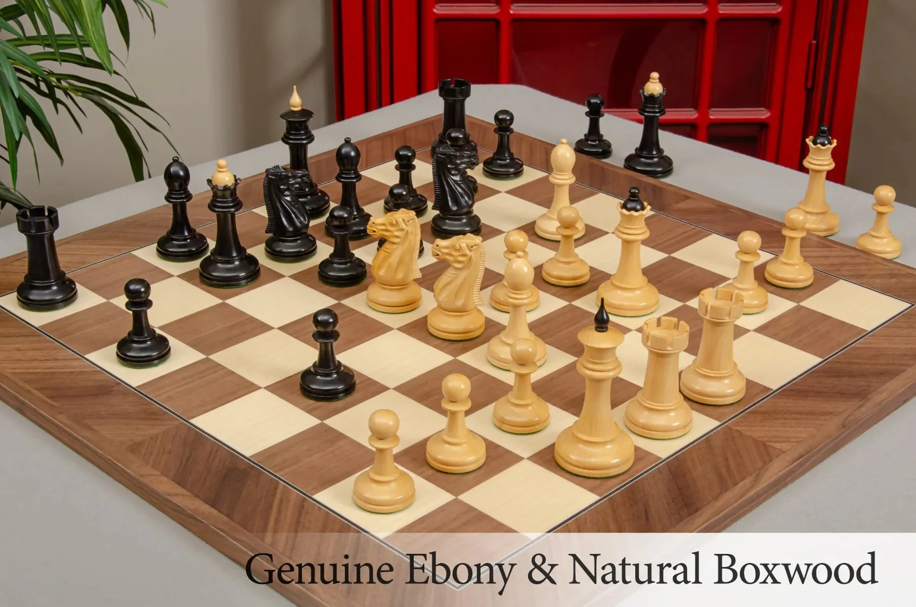 The Circa 1940 Soviet Club Series Chess Pieces - 4.0" King - Image 3