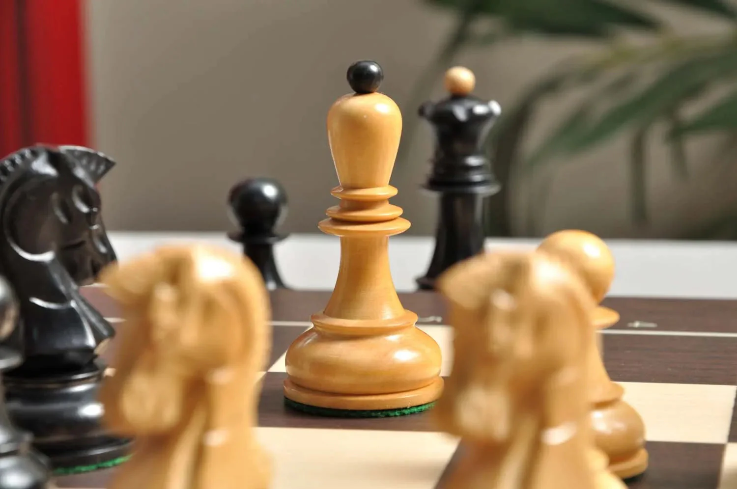 DGT Projects - USB Wenge Board with Dubrovnik Chess Pieces - Image 4