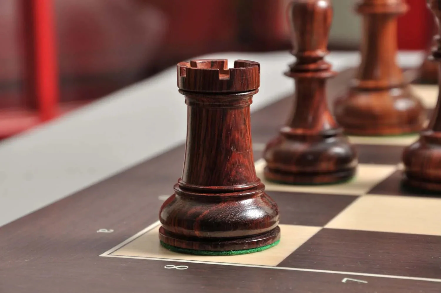 DGT Projects - USB Wenge Board with Dubrovnik Chess Pieces - Image 5