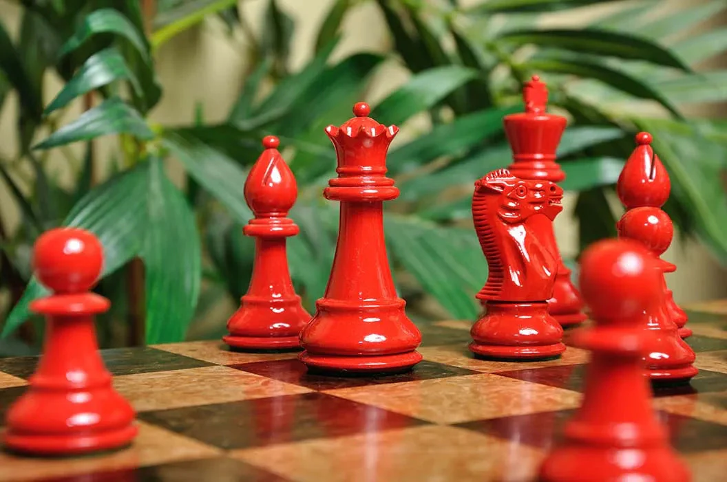 Red and Natural Lacquered - Image 3
