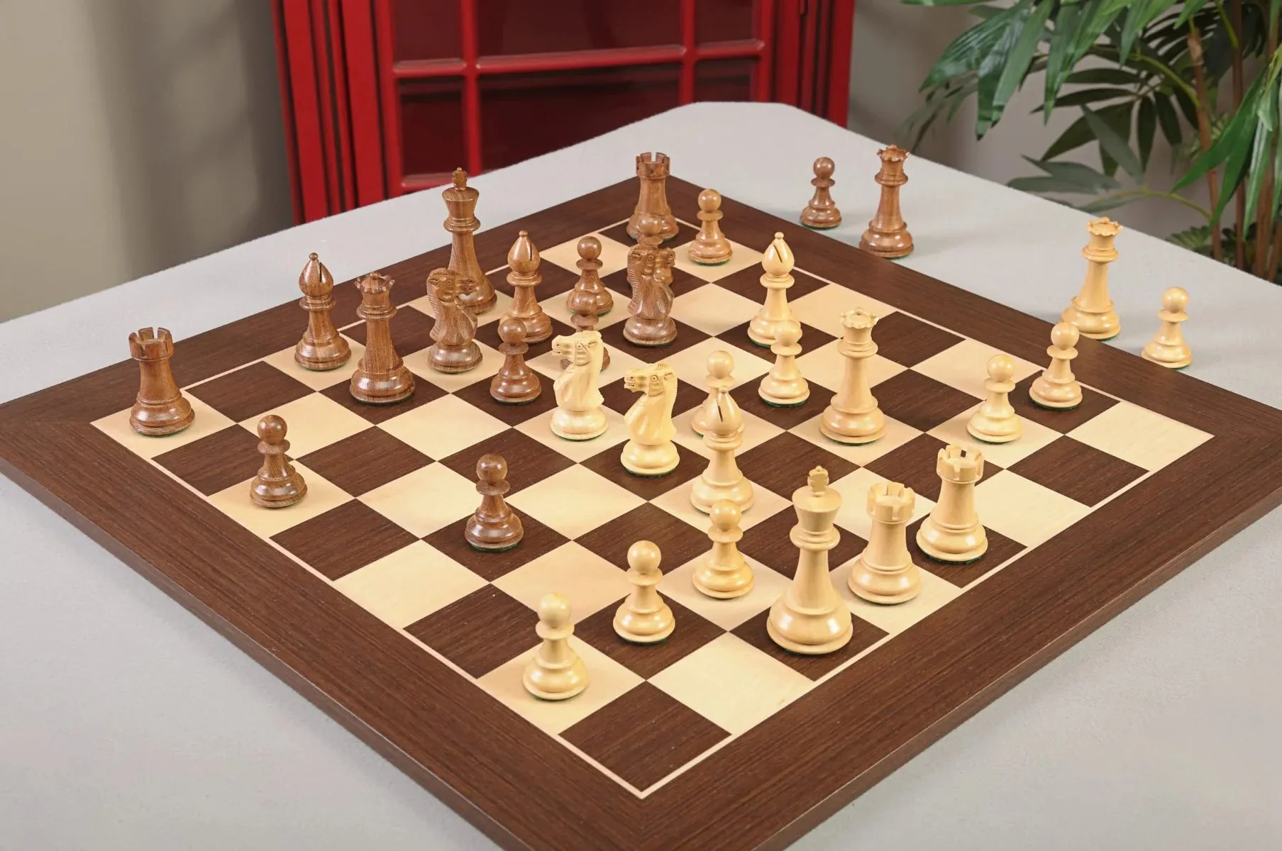 Golden Rosewood and Natural Boxwood