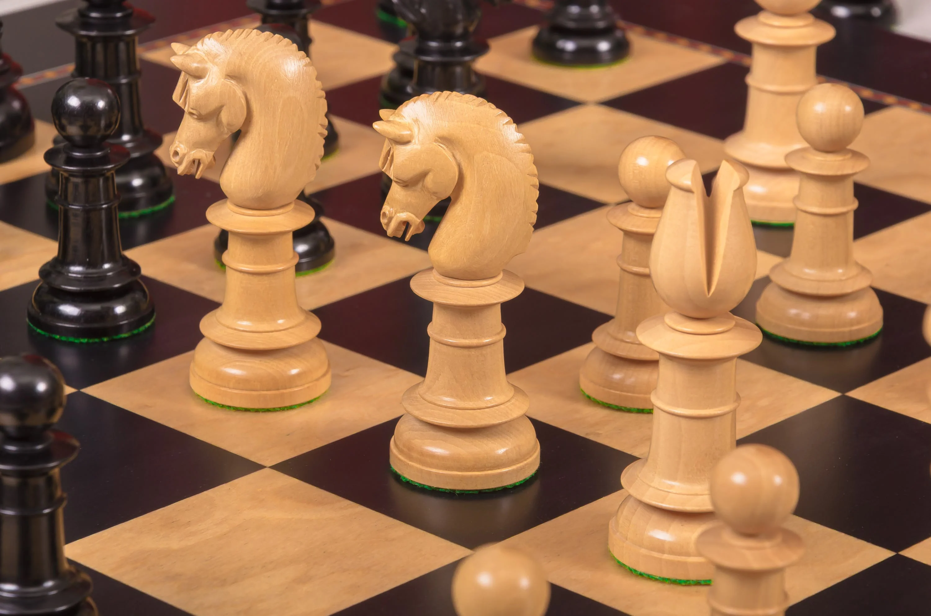 The (Classical) Northern Upright Luxury Chess Pieces - 4.5" King - From the Camaratta Collection - Image 11