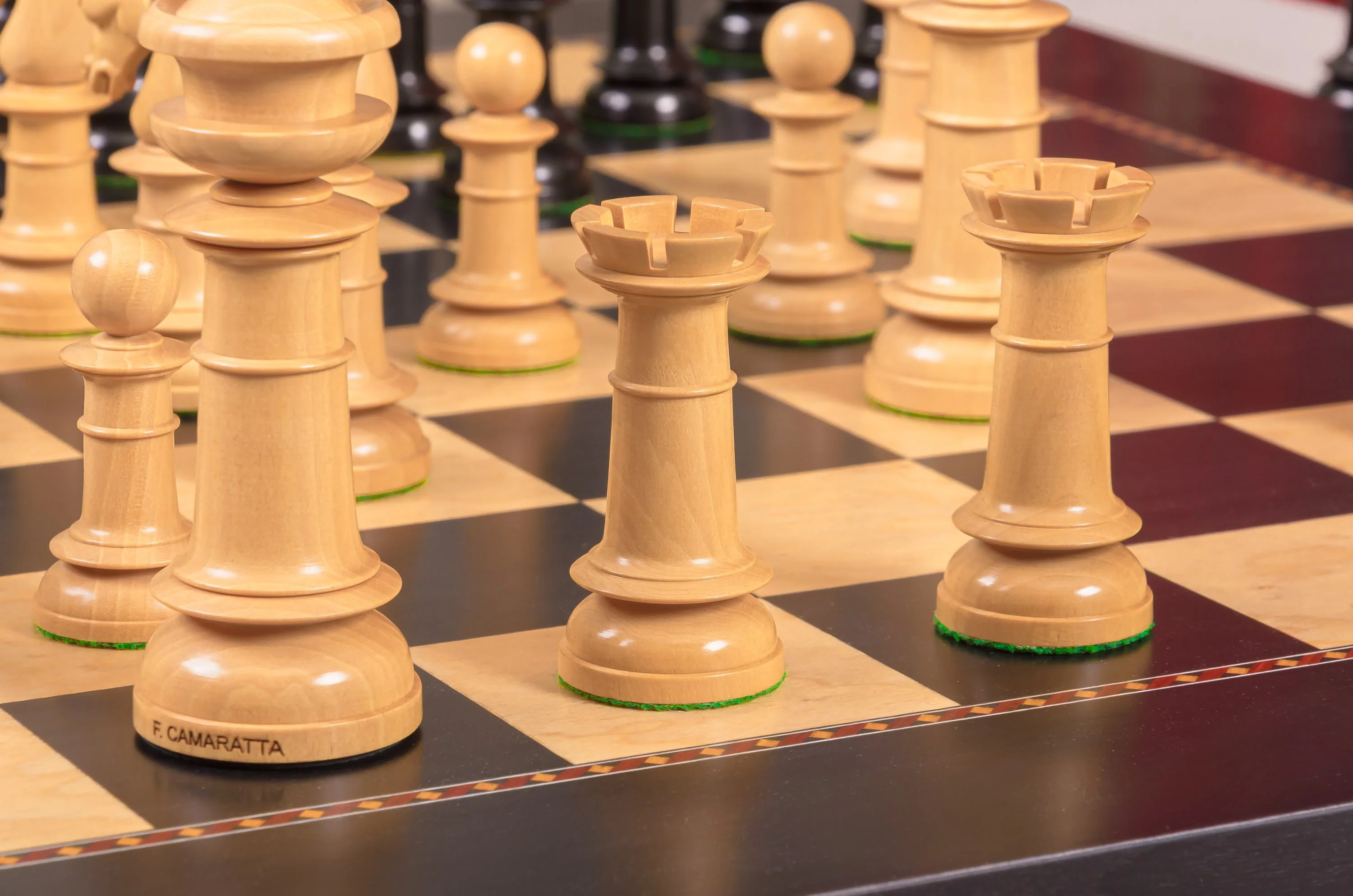 The (Classical) Northern Upright Luxury Chess Pieces - 4.5" King - From the Camaratta Collection - Image 13