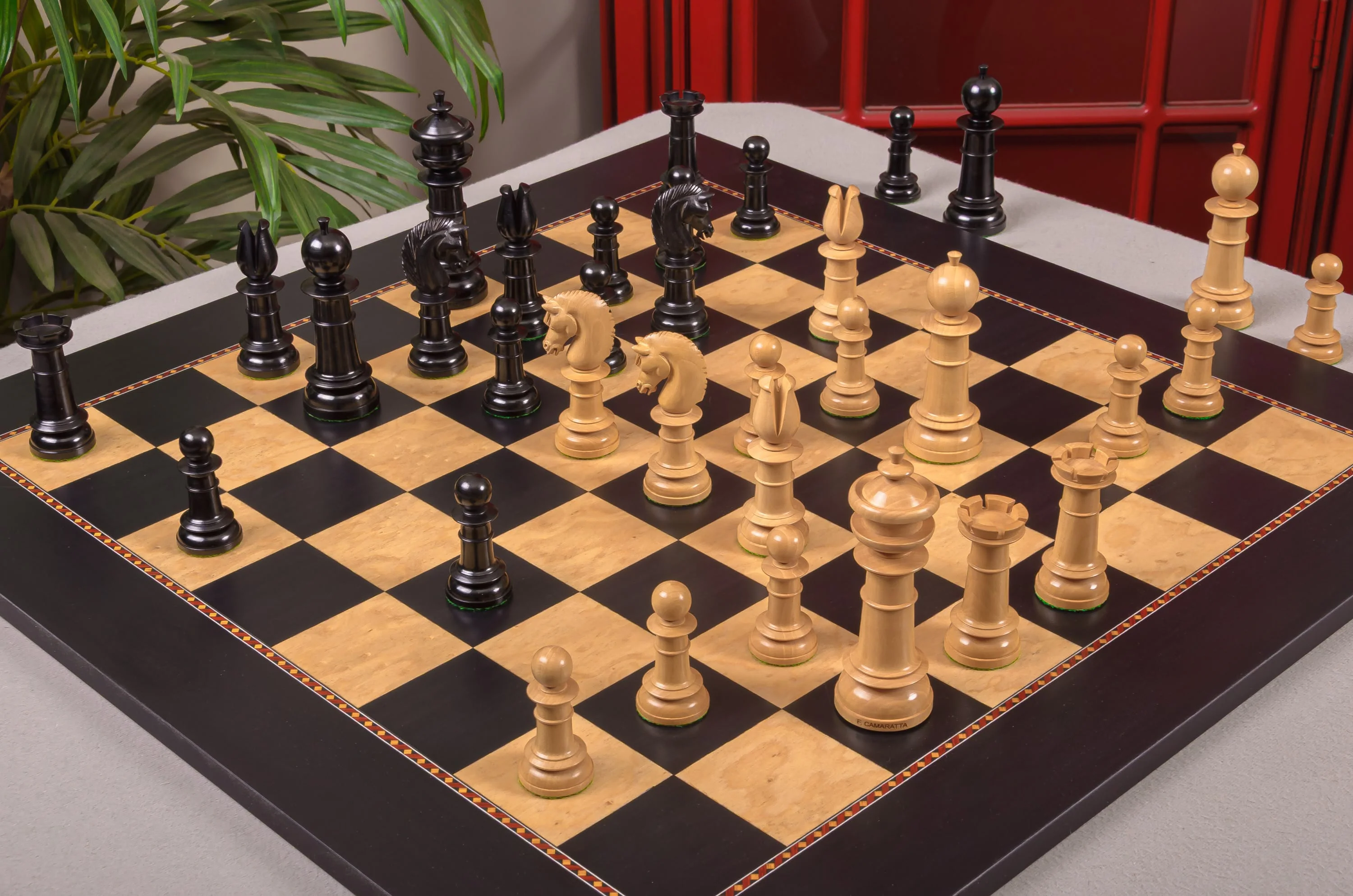 The (Classical) Northern Upright Luxury Chess Pieces - 4.5" King - From the Camaratta Collection - Image 3