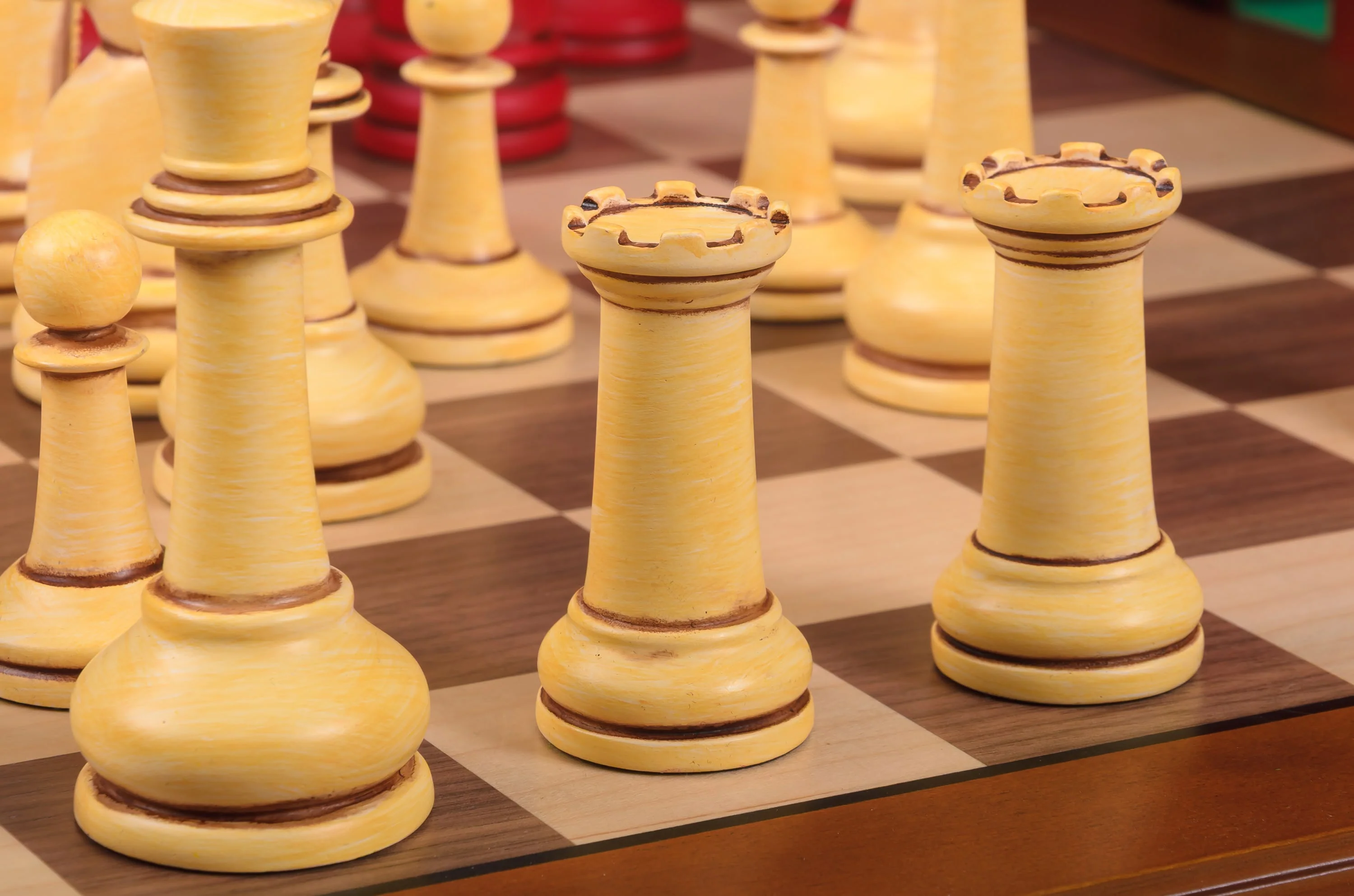 The Large Classical Staunton Series Chess Set, Box, & Board Combination - Image 10