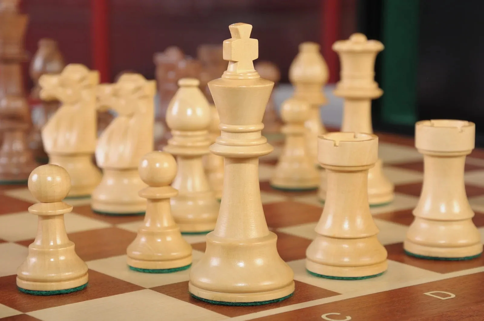 The Club Series Chess Set, Box, & Board Combination - Image 11