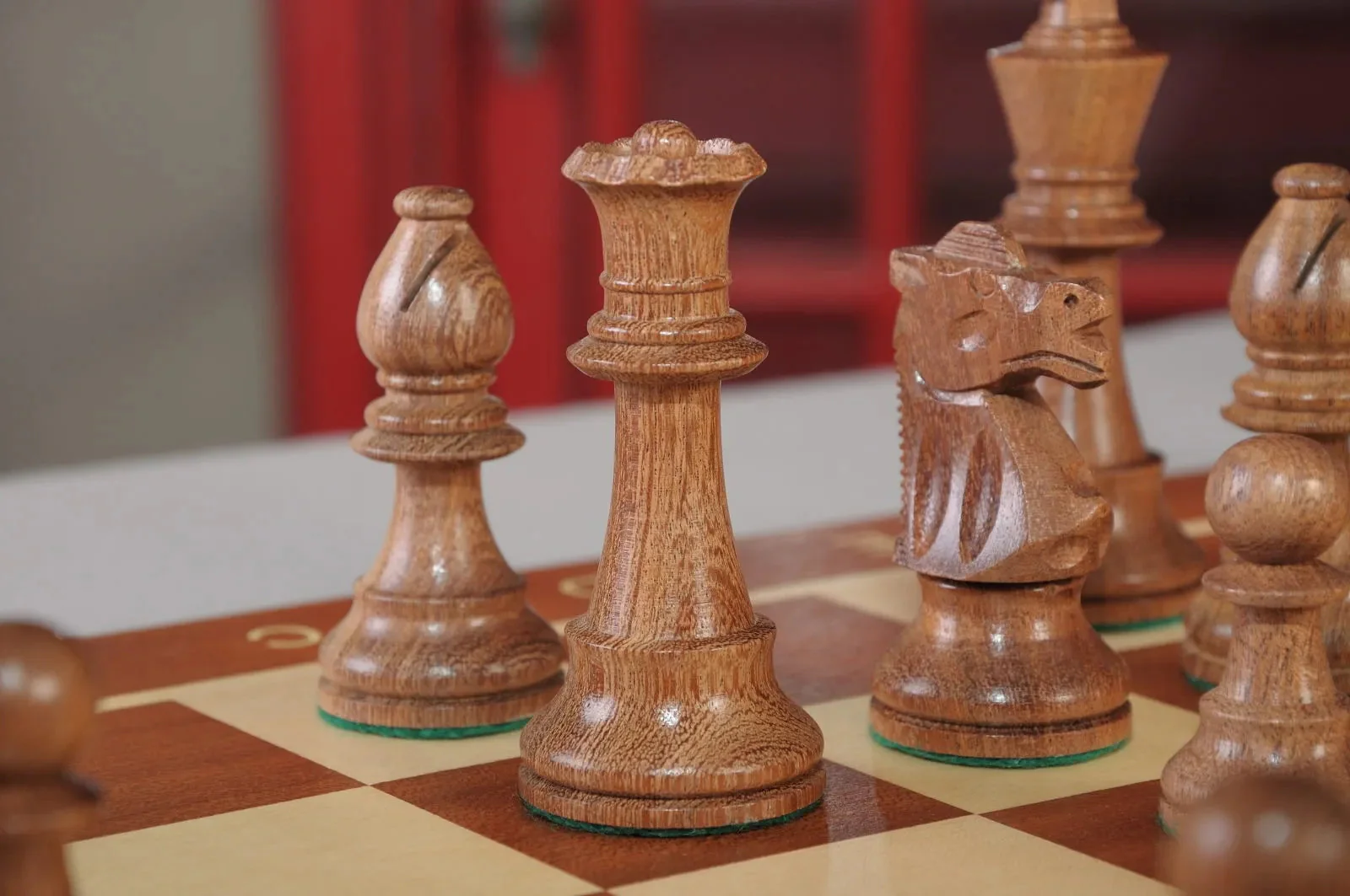 The Club Series Chess Set, Box, & Board Combination - Image 17
