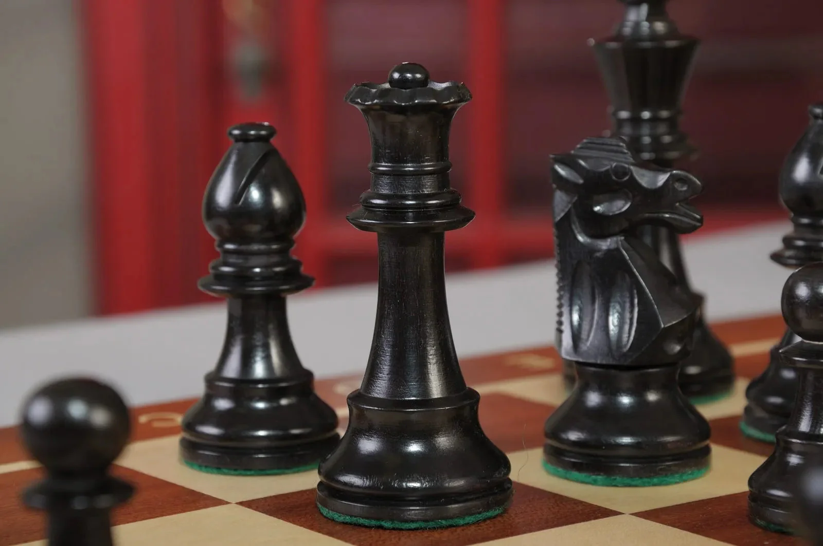 The Club Series Chess Set, Box, & Board Combination - Image 8