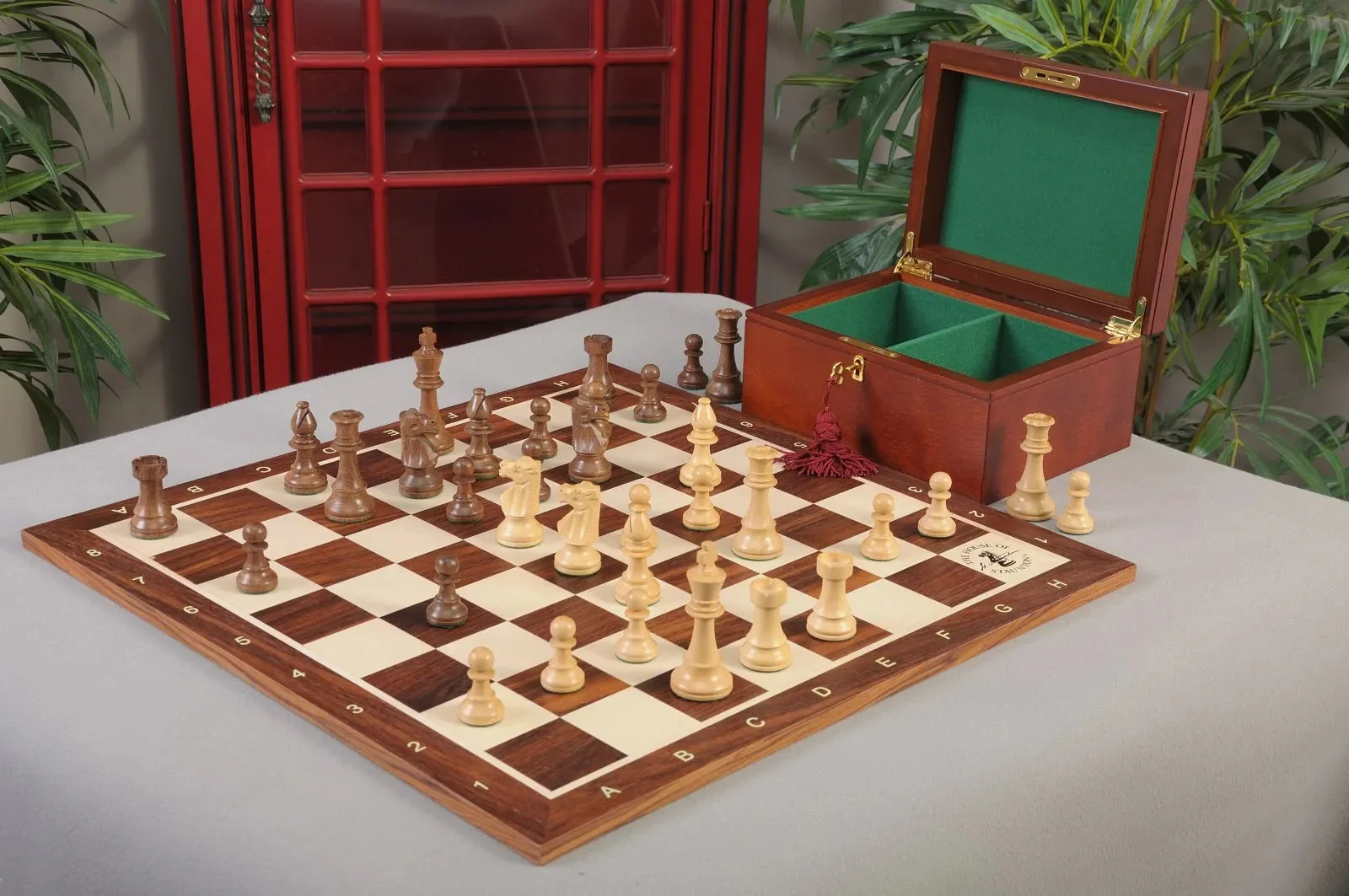 Golden Rosewood and Natural Boxwood