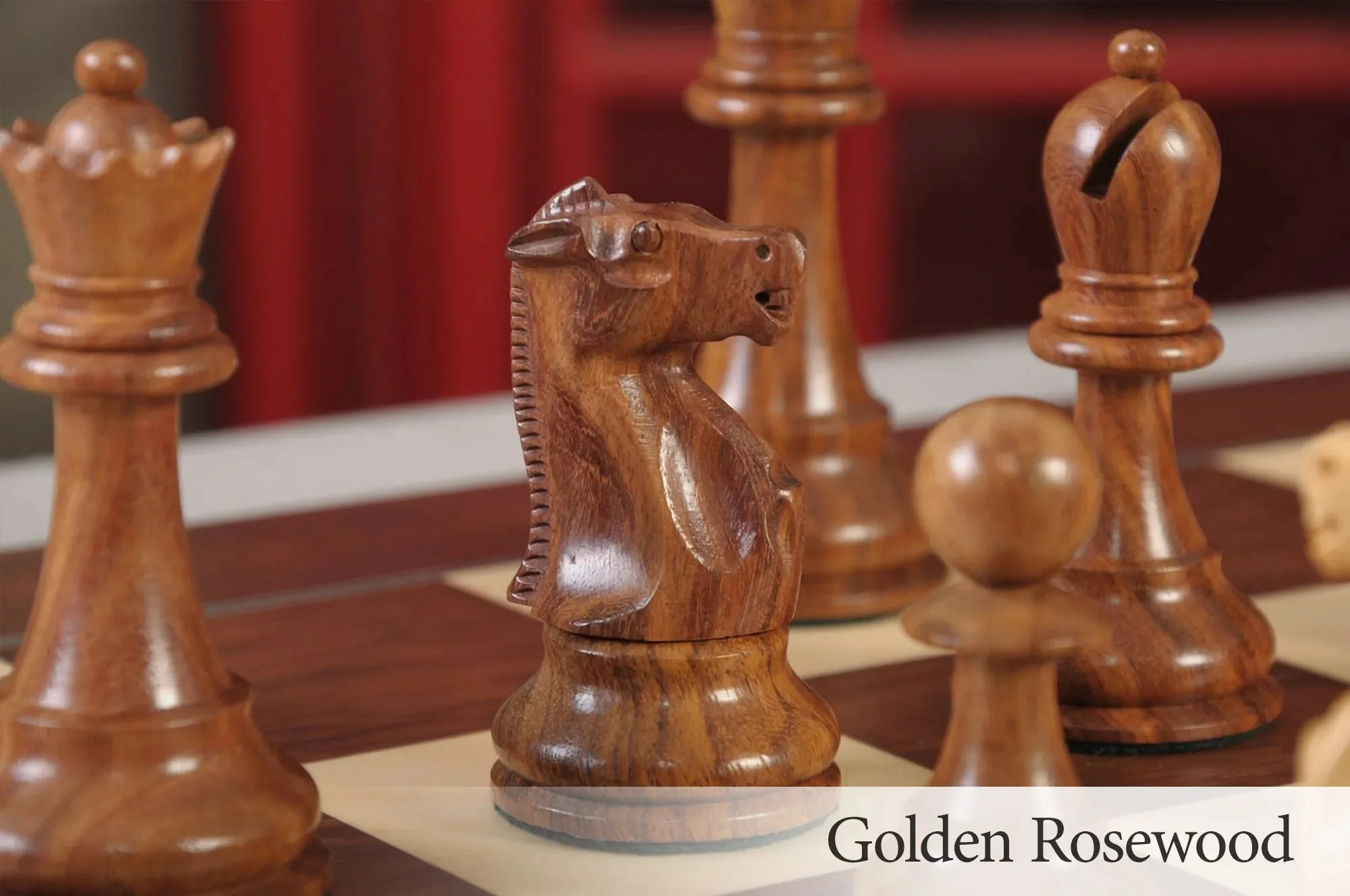 Golden Rosewood and Natural Boxwood
