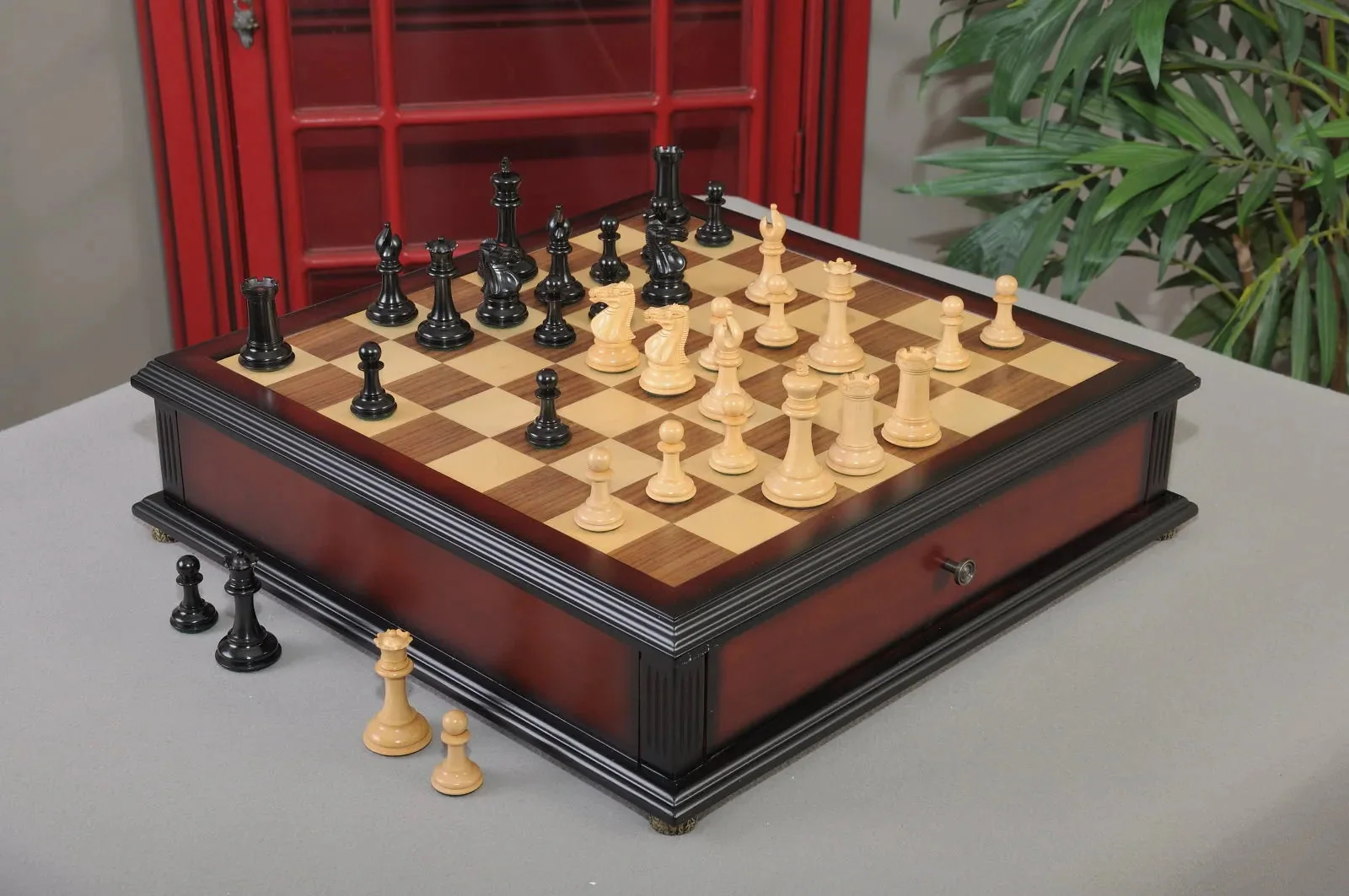 Genuine Ebony and Natural Boxwood