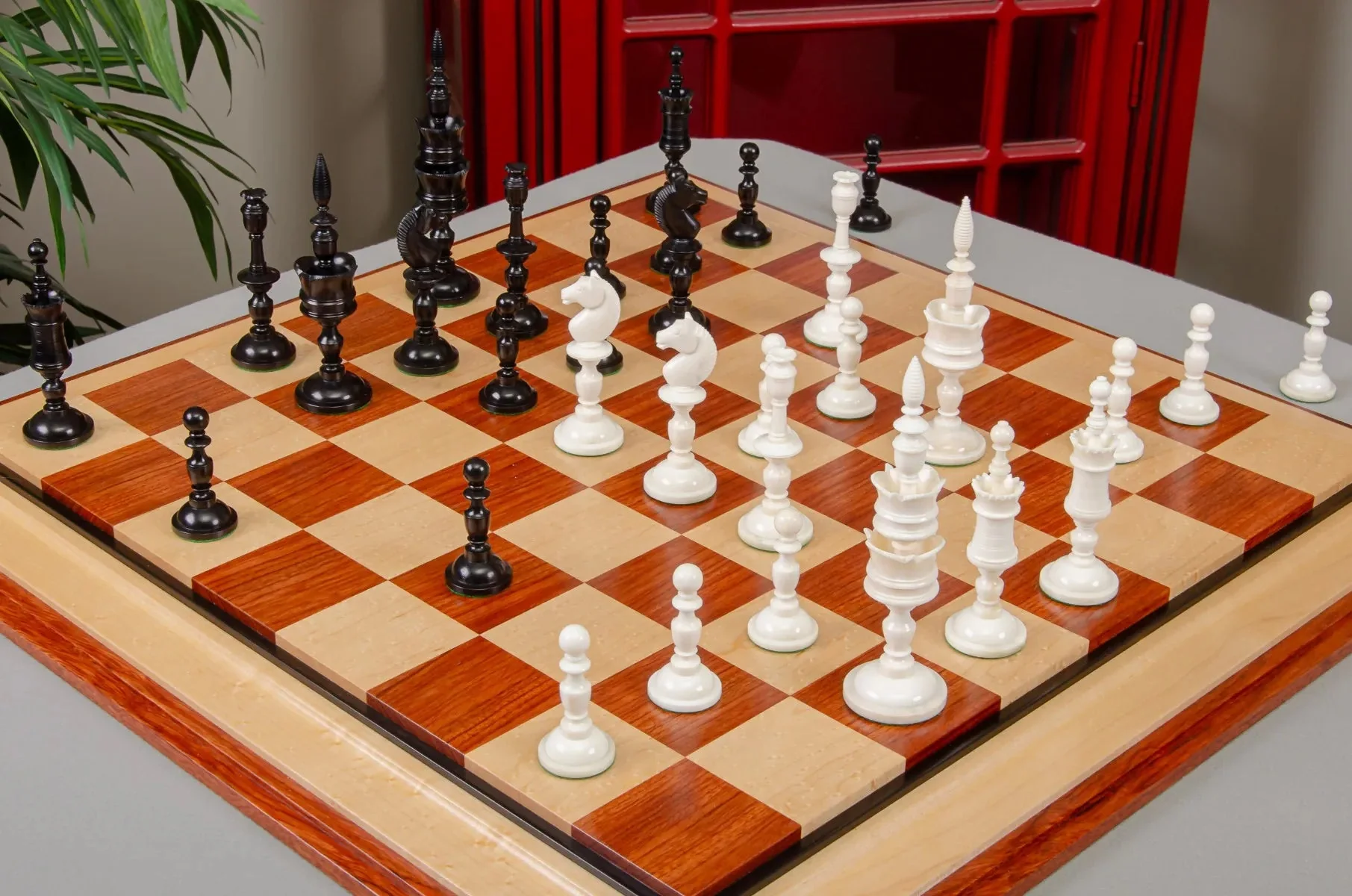 The Cologne Luxury Bone Chess Pieces - 6.0" King - Image 3