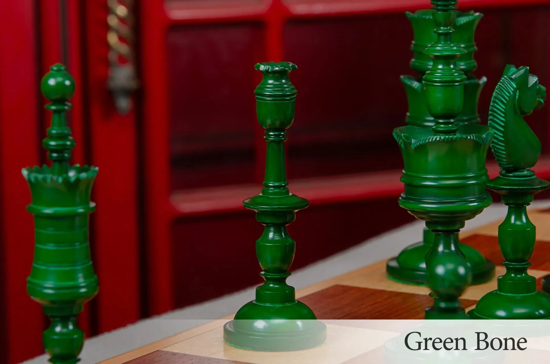 The Cologne Luxury Bone Chess Pieces - 6.0" King - Image 5