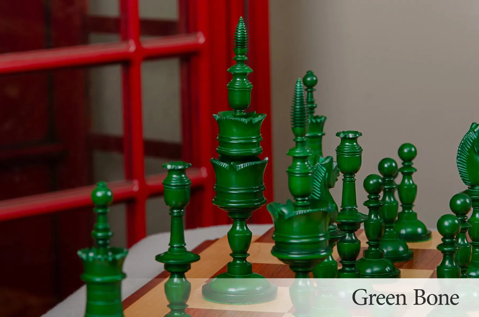 The Cologne Luxury Bone Chess Pieces - 6.0" King - Image 9