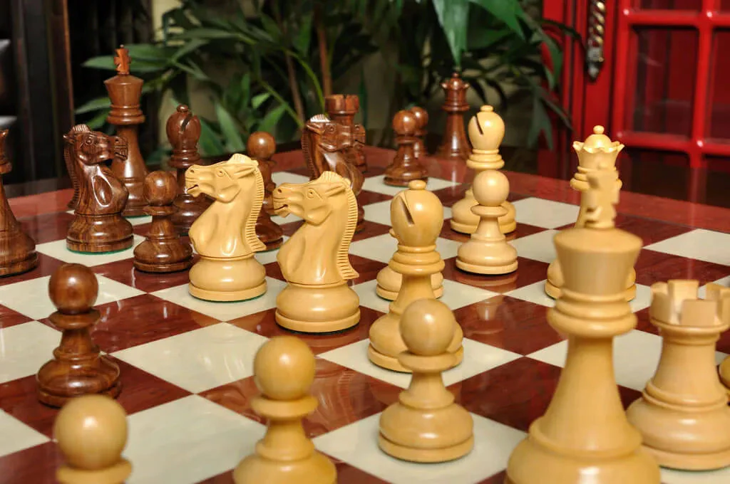 Golden Rosewood and Natural Boxwood