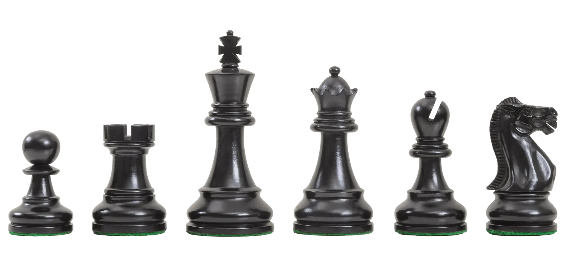Ebonized Boxwood and Natural Boxwood