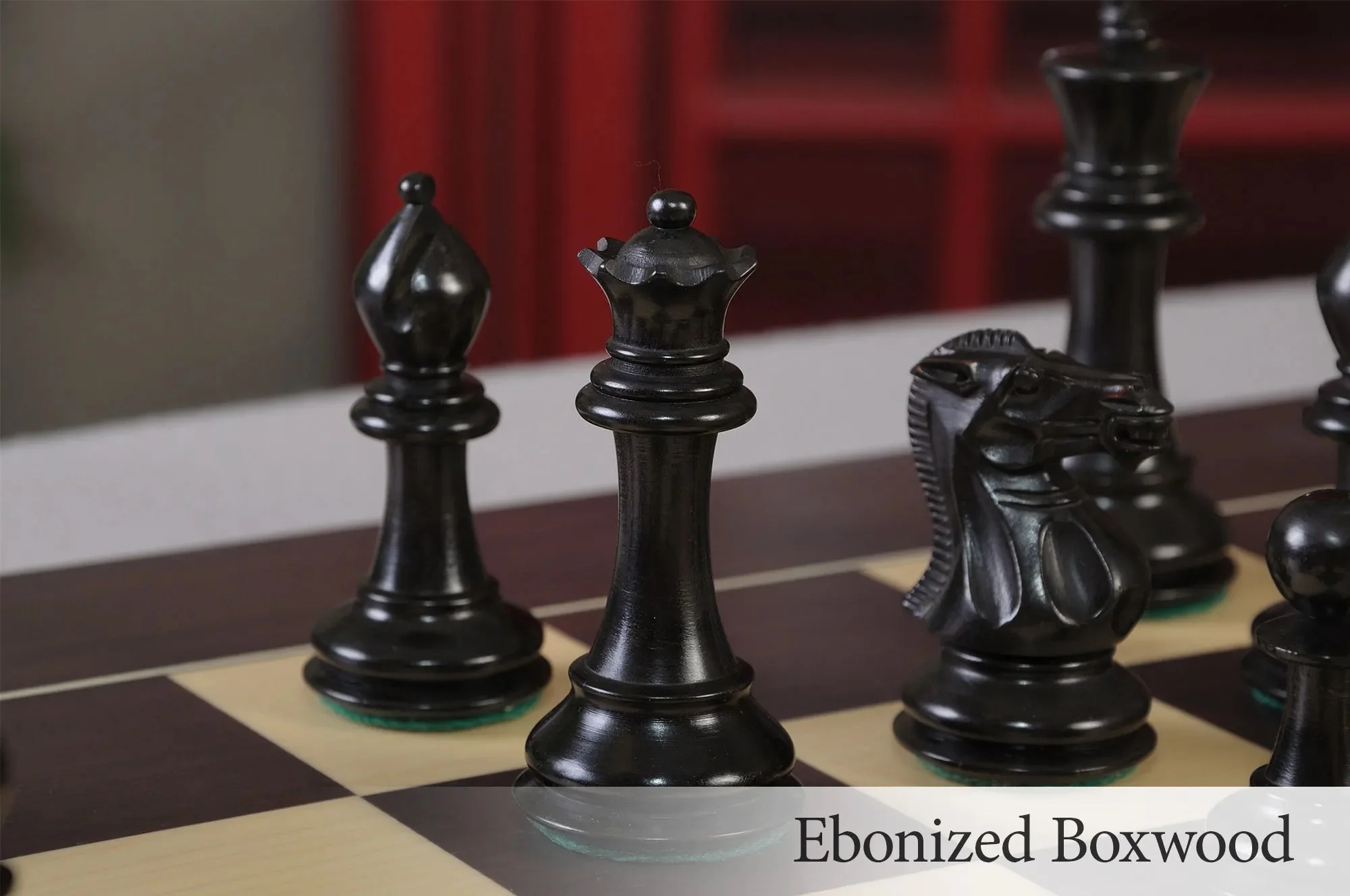 The Congress Series Luxury Chess Set, Box, & Board Combination - Image 11