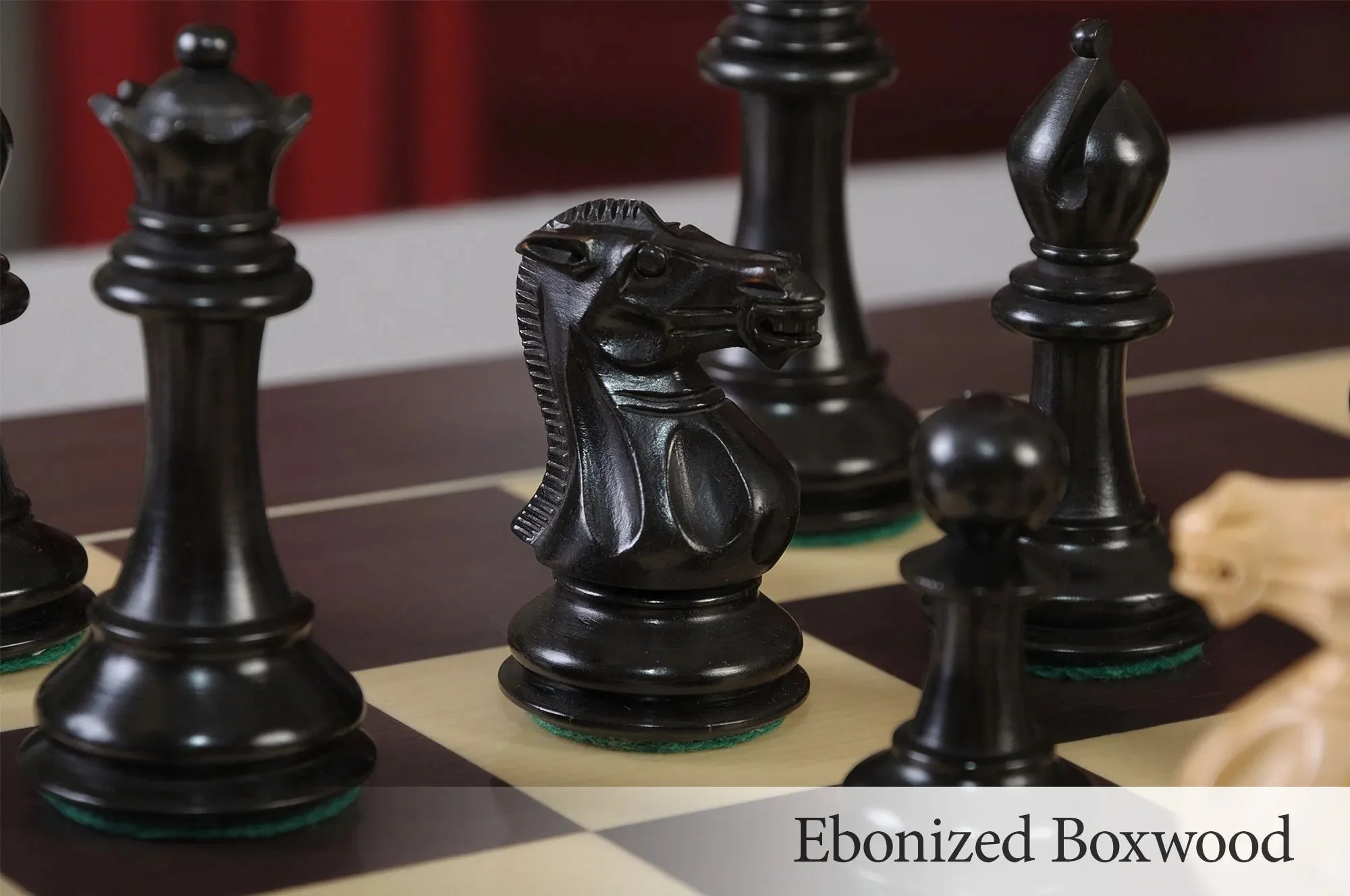 The Congress Series Luxury Chess Set, Box, & Board Combination - Image 12