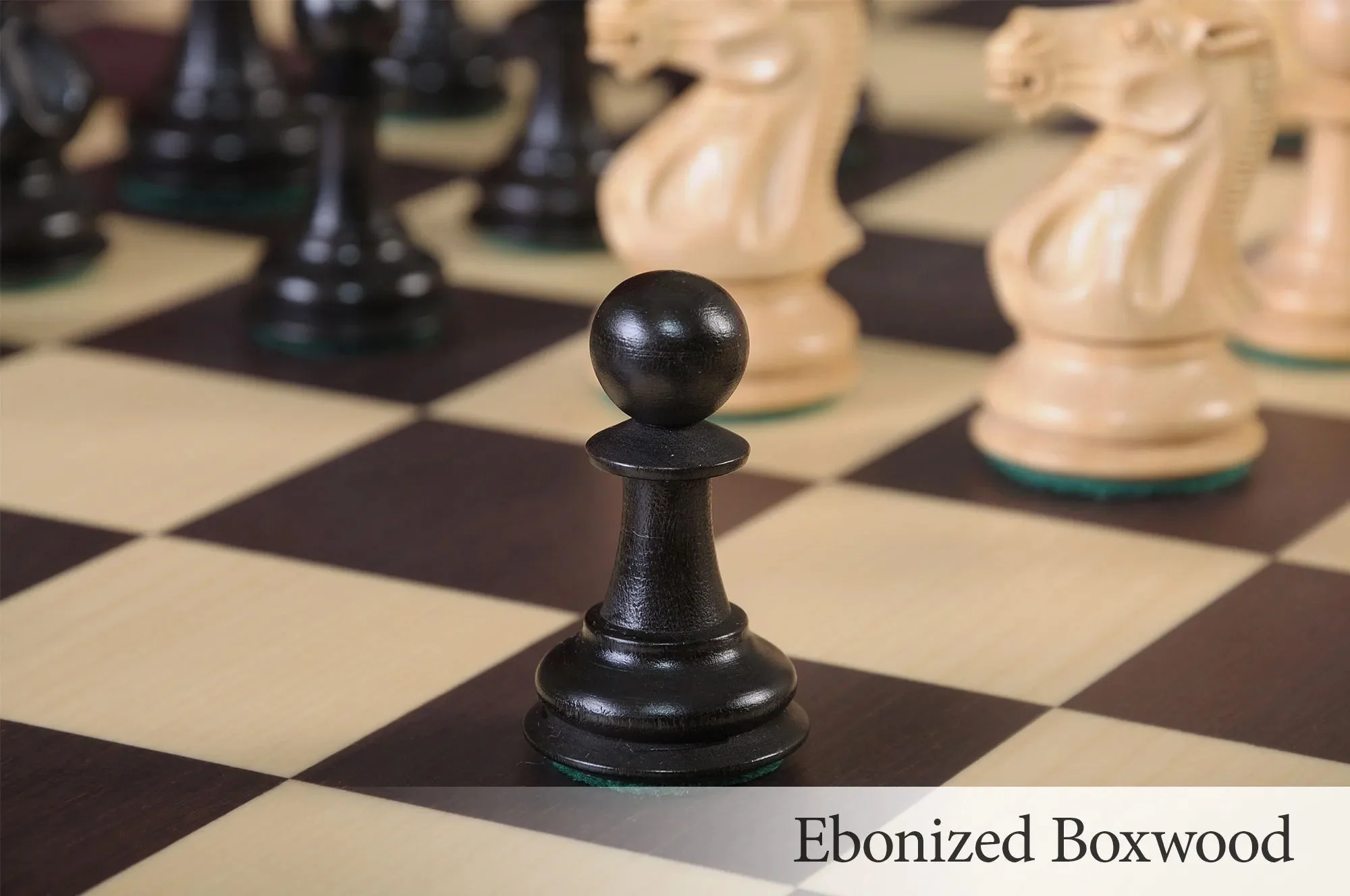 The Congress Series Luxury Chess Set, Box, & Board Combination - Image 13