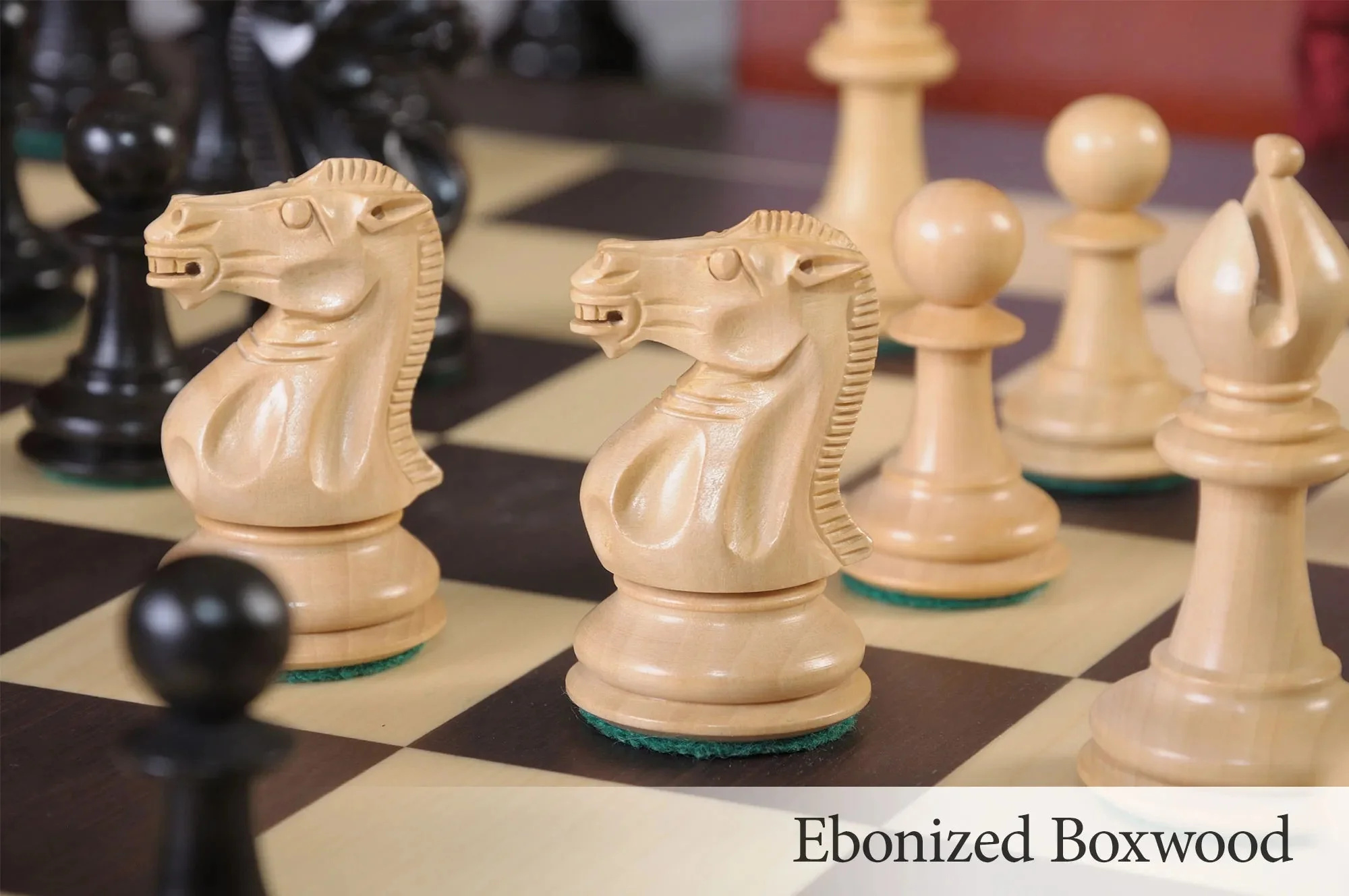 The Congress Series Luxury Chess Set, Box, & Board Combination - Image 15