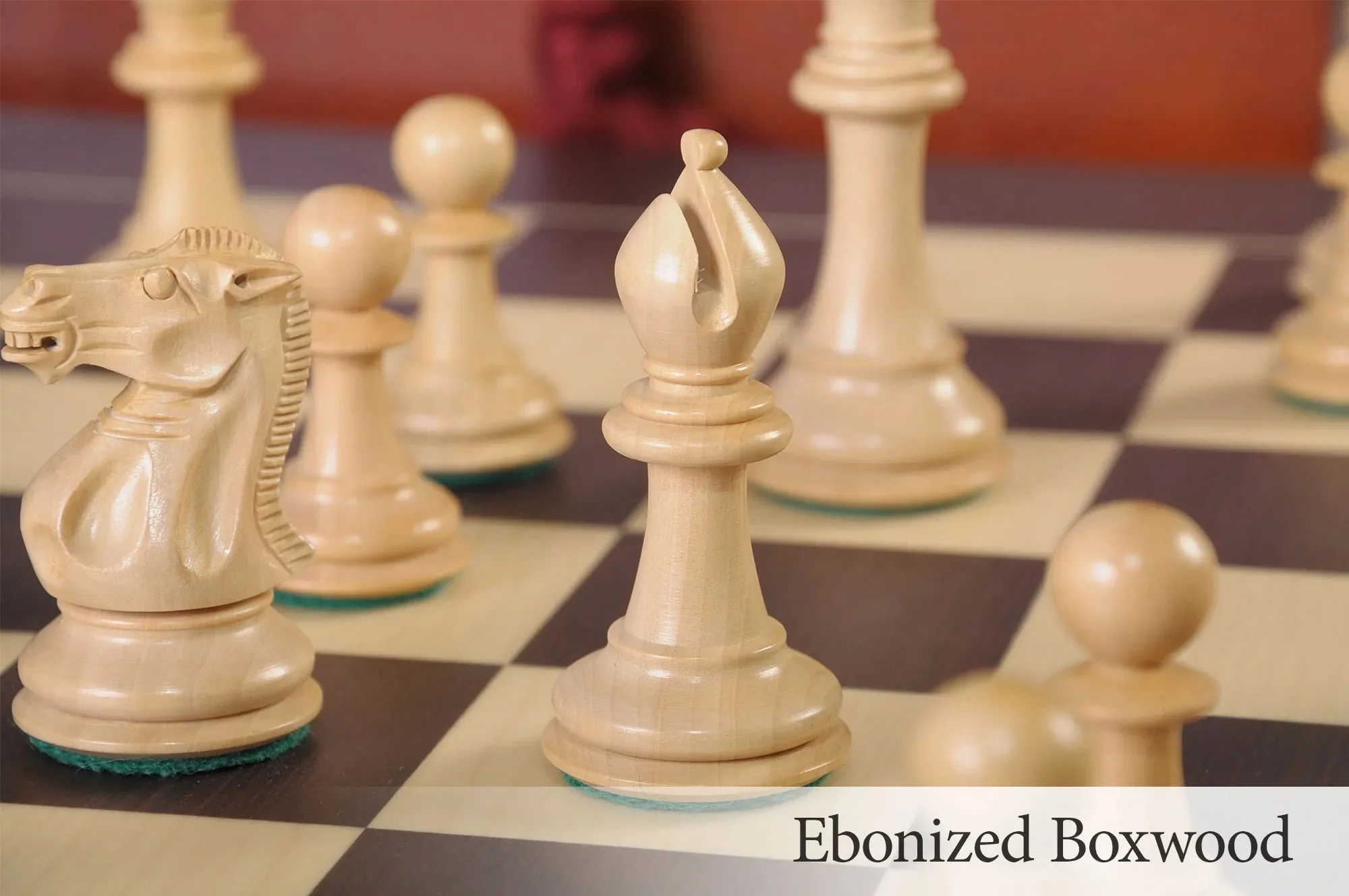 The Congress Series Luxury Chess Set, Box, & Board Combination - Image 16