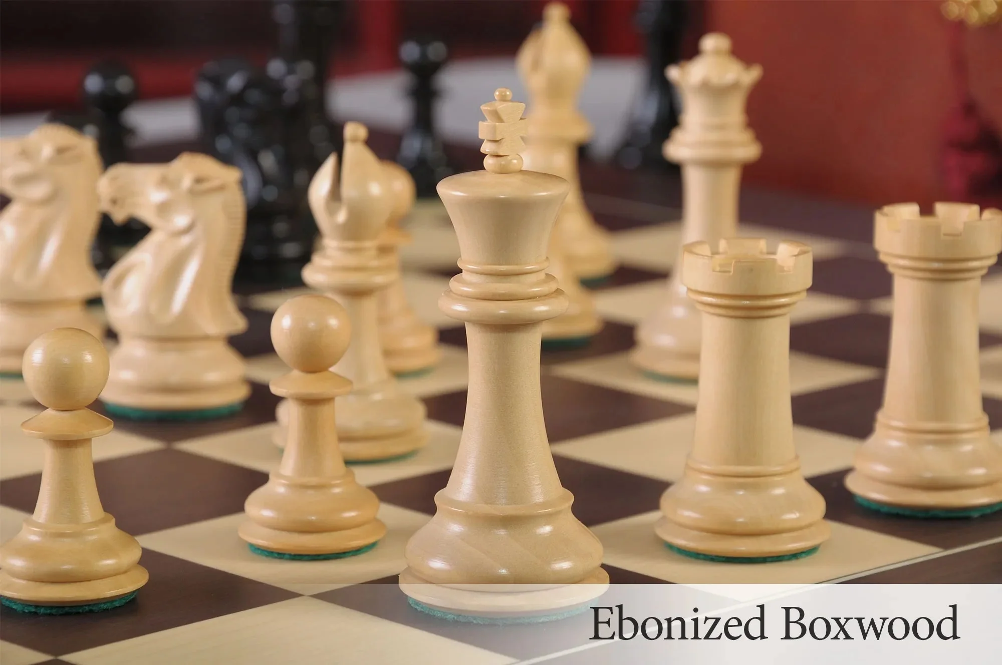The Congress Series Luxury Chess Set, Box, & Board Combination - Image 18