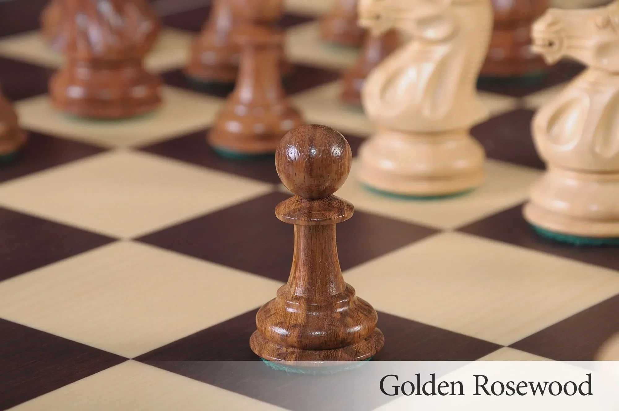 The Congress Series Luxury Chess Set, Box, & Board Combination - Image 9