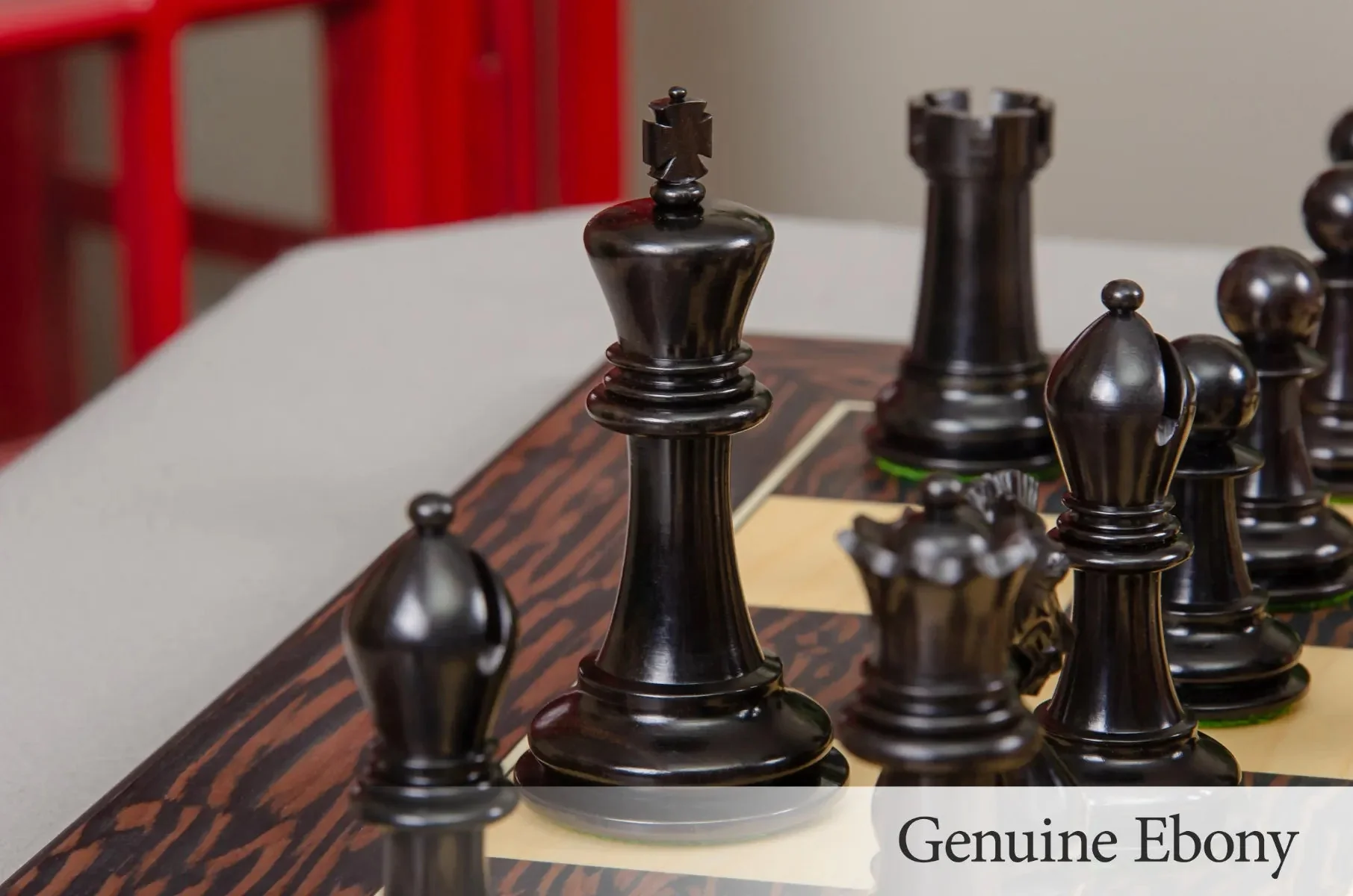 The Craftsman Series Luxury Chess Pieces - 3.75" King - Image 5