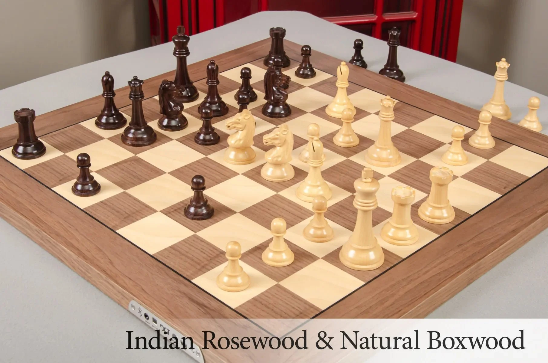The DGT Projects Enabled Electronic Chess Pieces - Drueke Players Choice Series - 3.75" King - Image 6