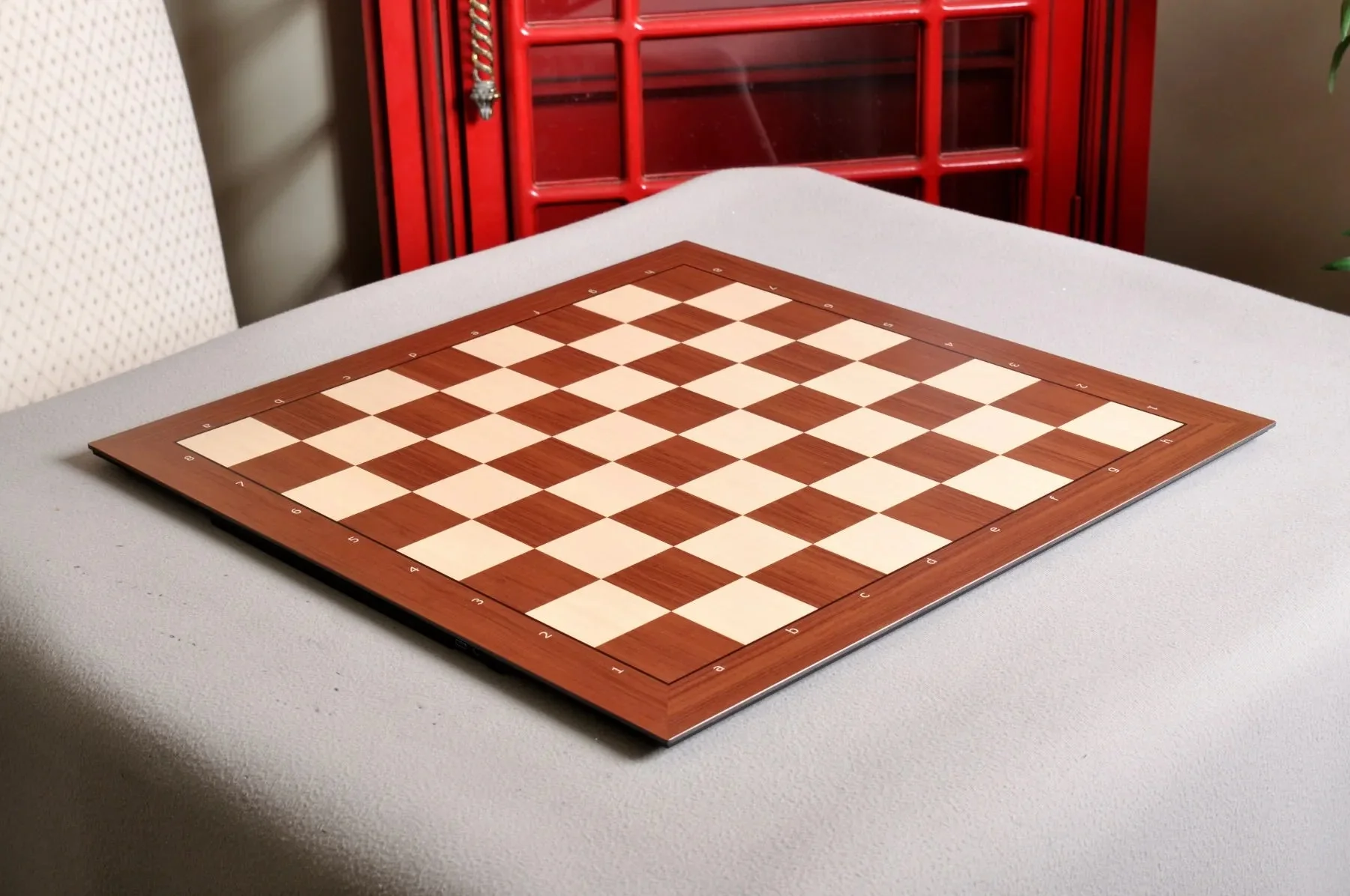 The DGT Smart Chess Board With Notation with Black and White Plastic Chess Pieces - Image 4