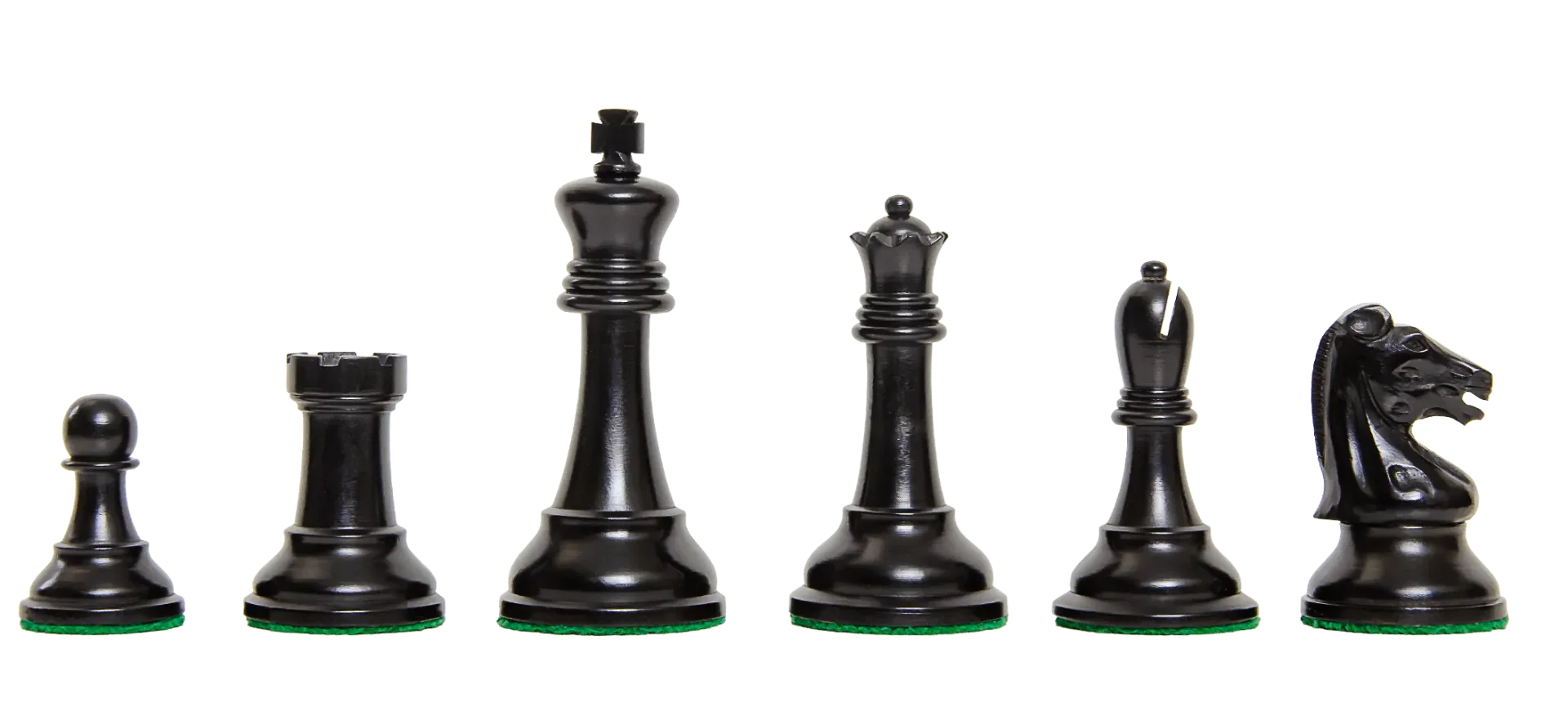 Ebonized Boxwood and Natural Boxwood