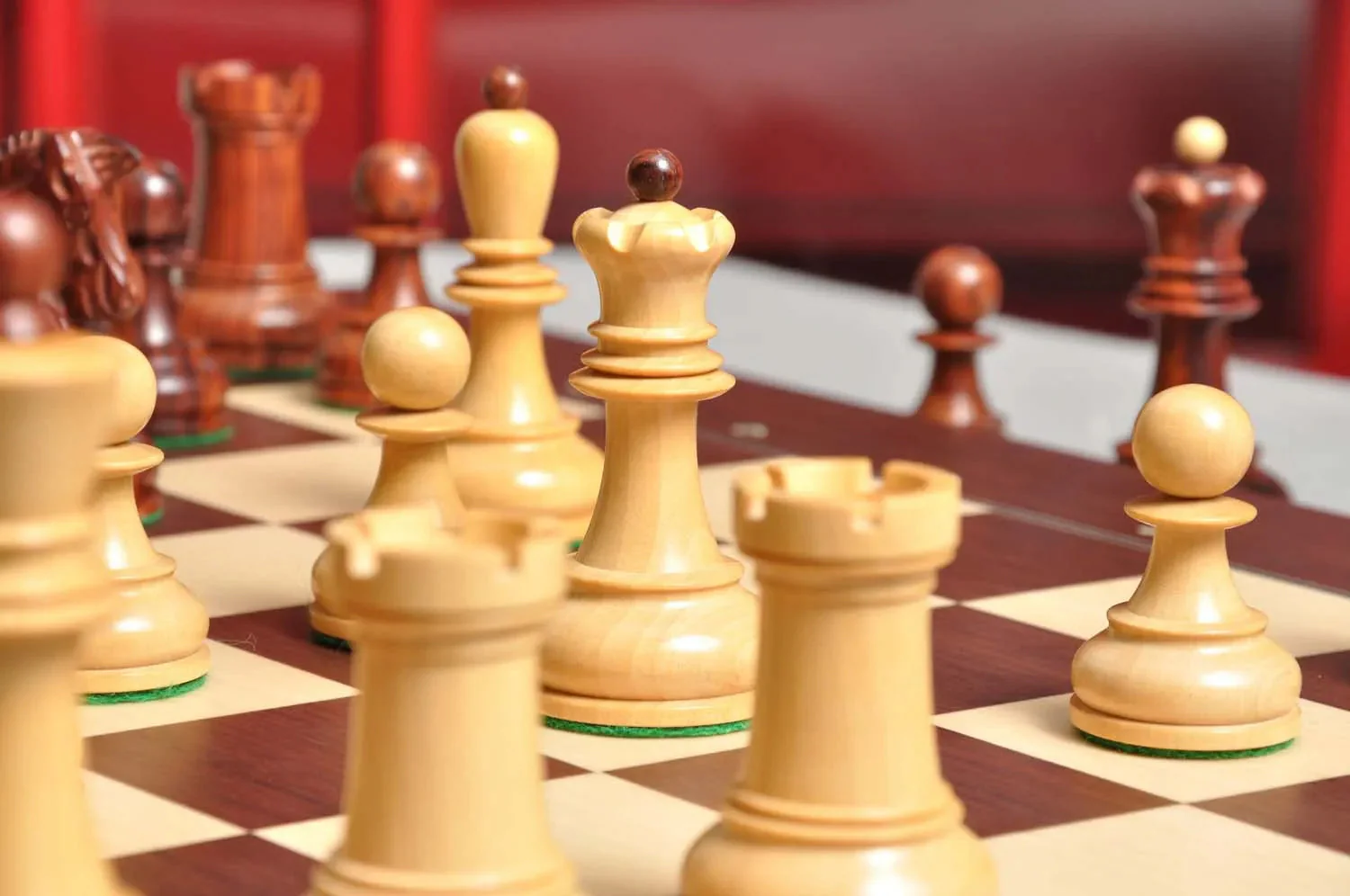 DGT Projects - Bluetooth Rosewood Board with Dubrovnik Chess Pieces - Image 8