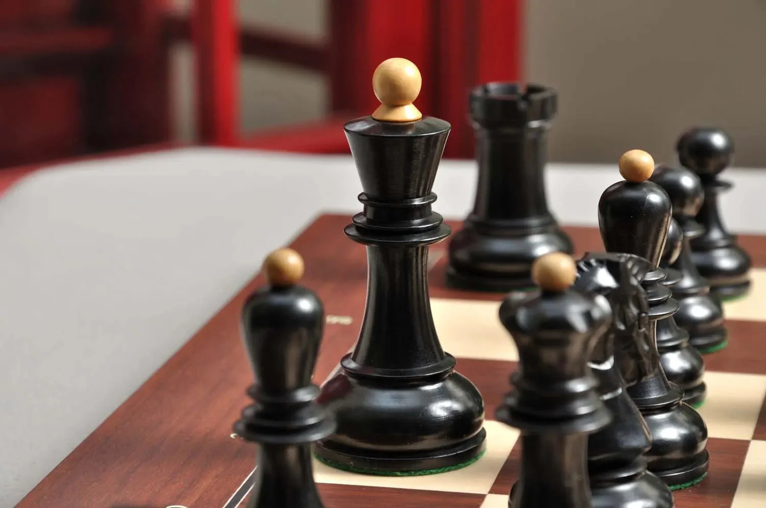 DGT Projects - USB Rosewood Board with Dubrovnik Chess Pieces - Image 5