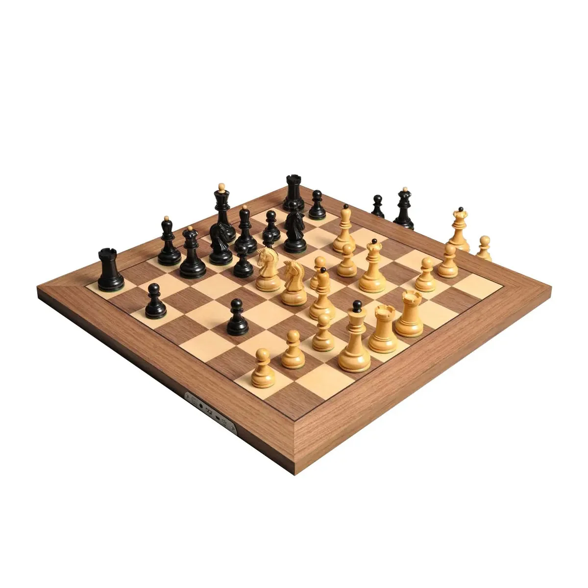 DGT Projects - USB Walnut Board with Dubrovnik Chess Pieces - Image 10