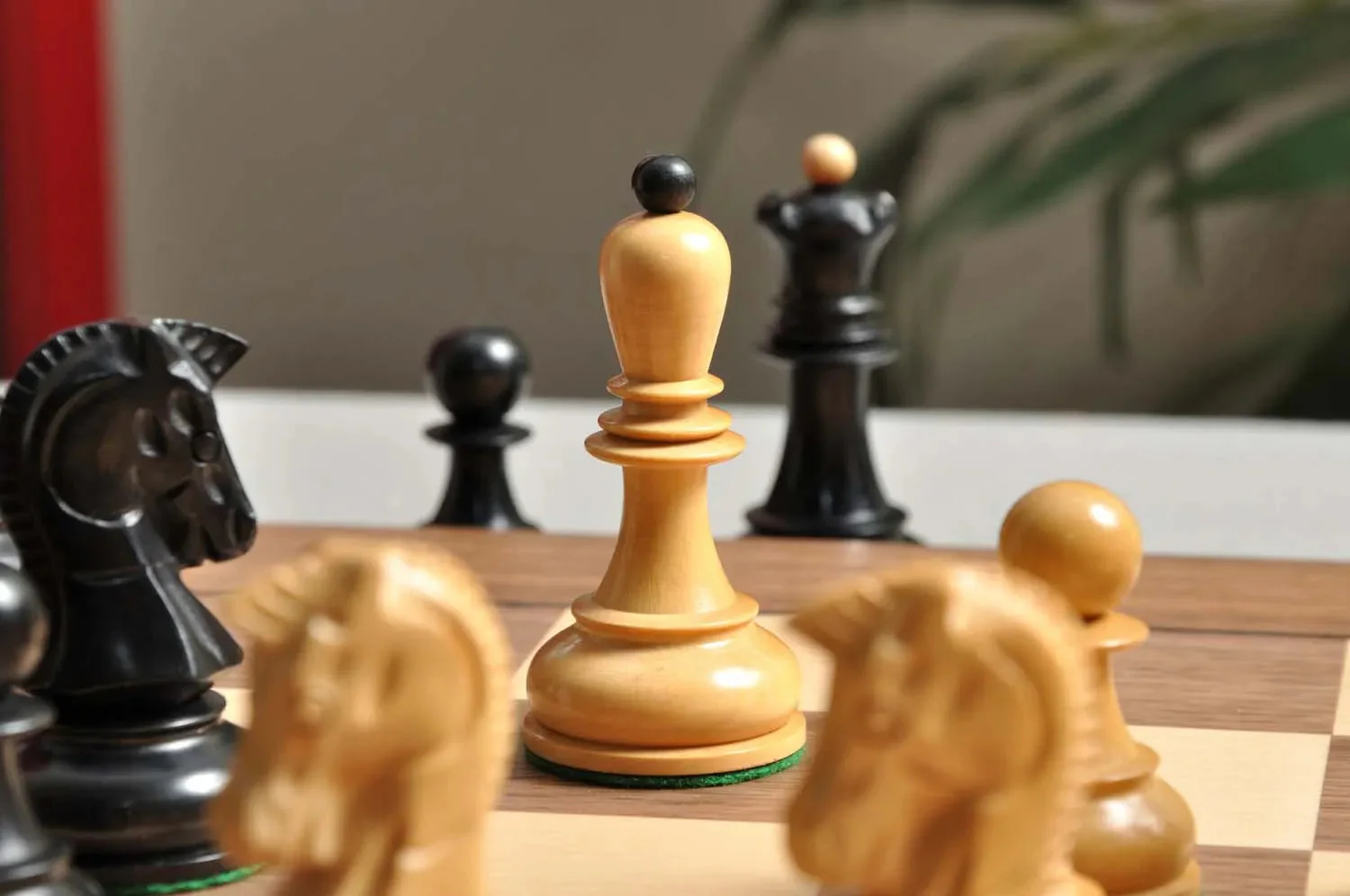 DGT Projects - USB Walnut Board with Dubrovnik Chess Pieces - Image 3