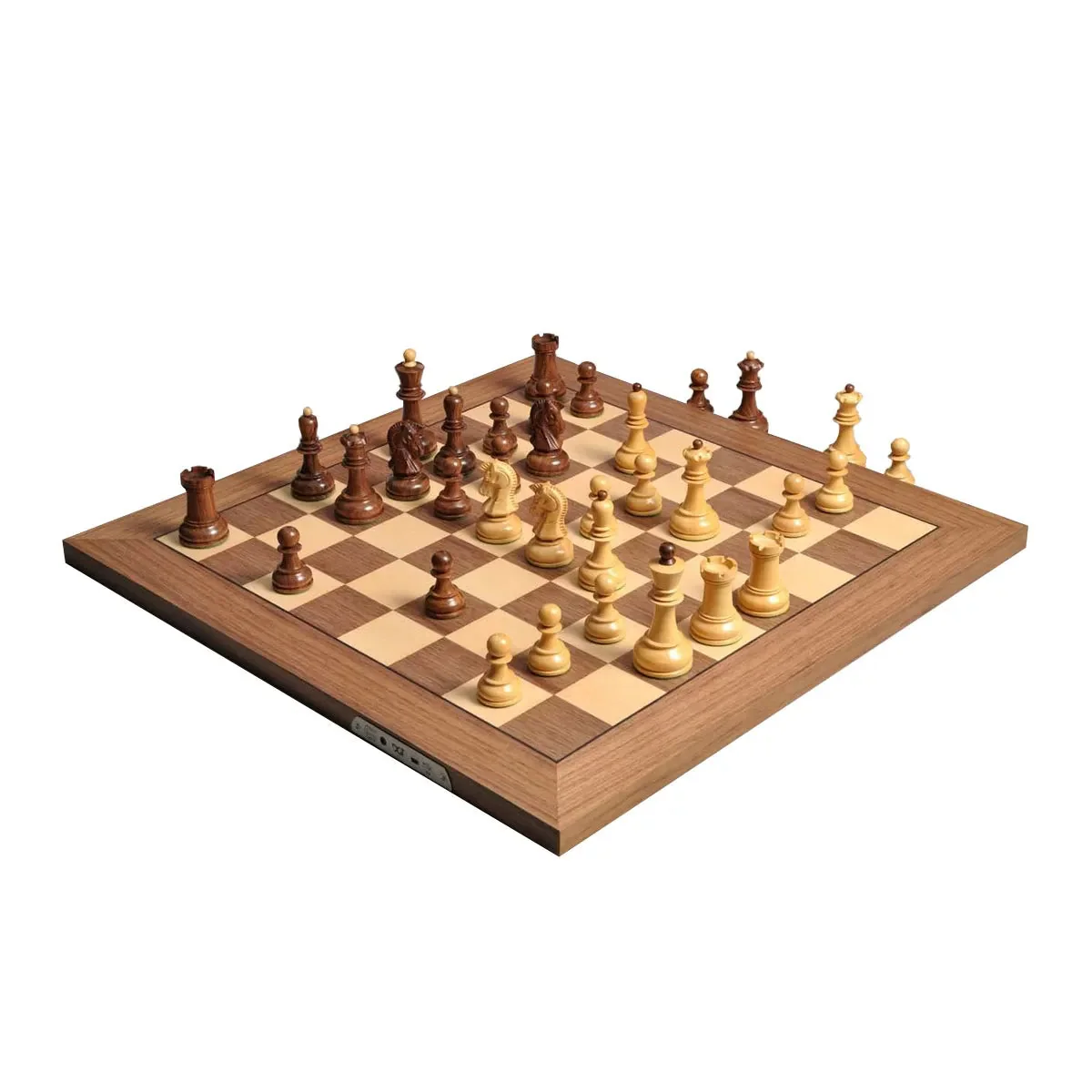DGT Projects - USB Walnut Board with Dubrovnik Chess Pieces - Image 11