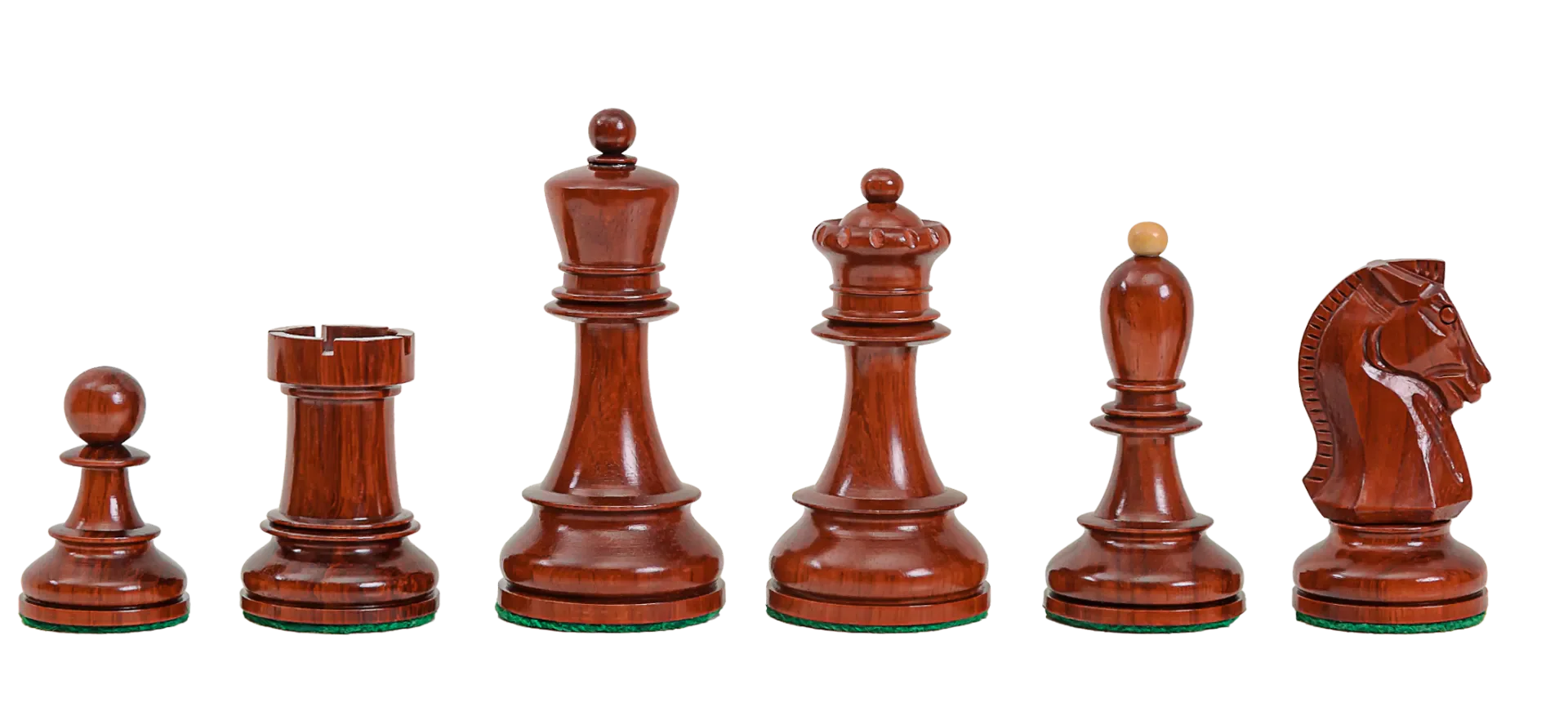 Blood Rosewood and Natural Boxwood