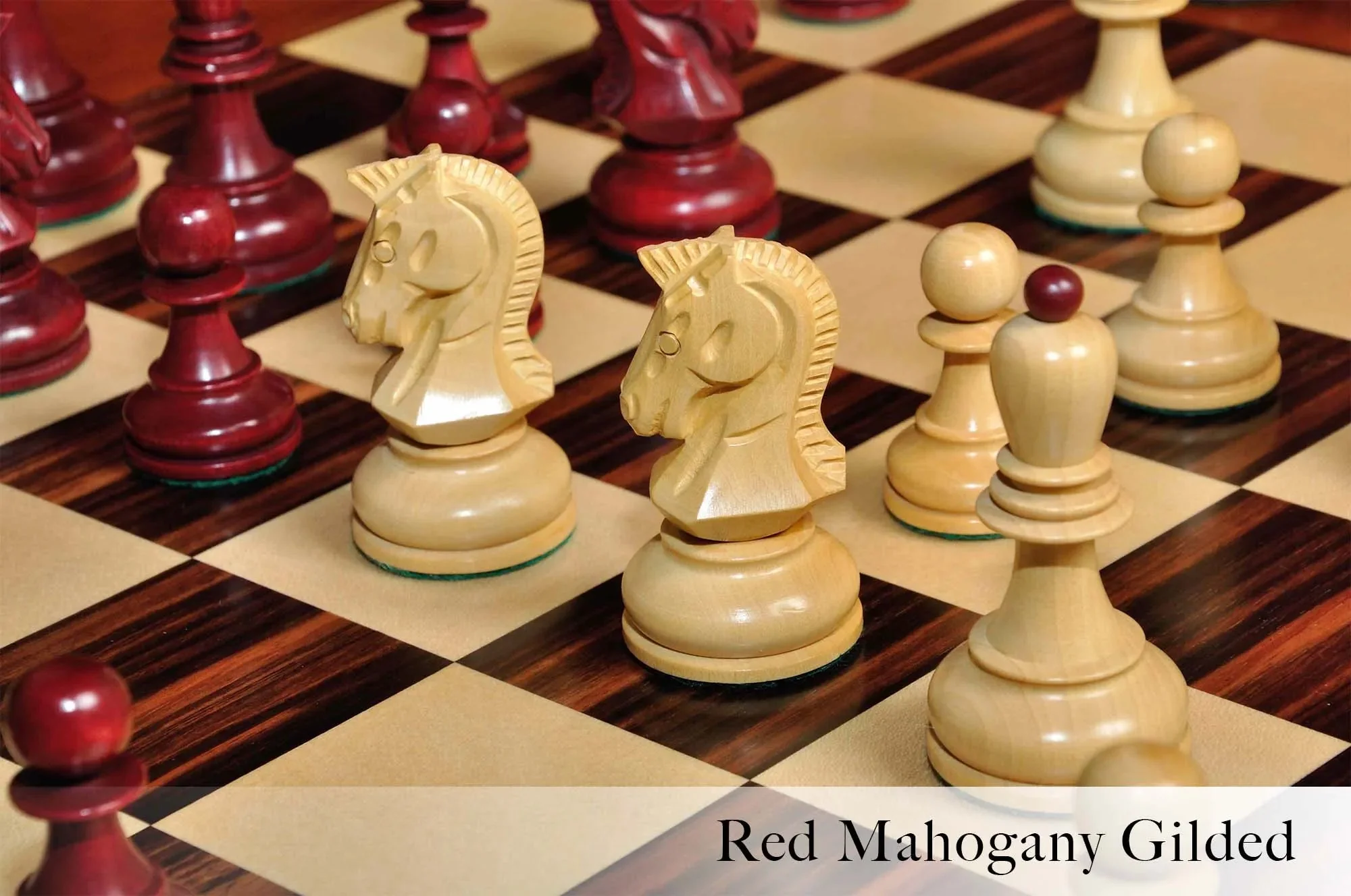 The Dubrovnik Series Gilded Chess Pieces - 3.75" King - Image 14