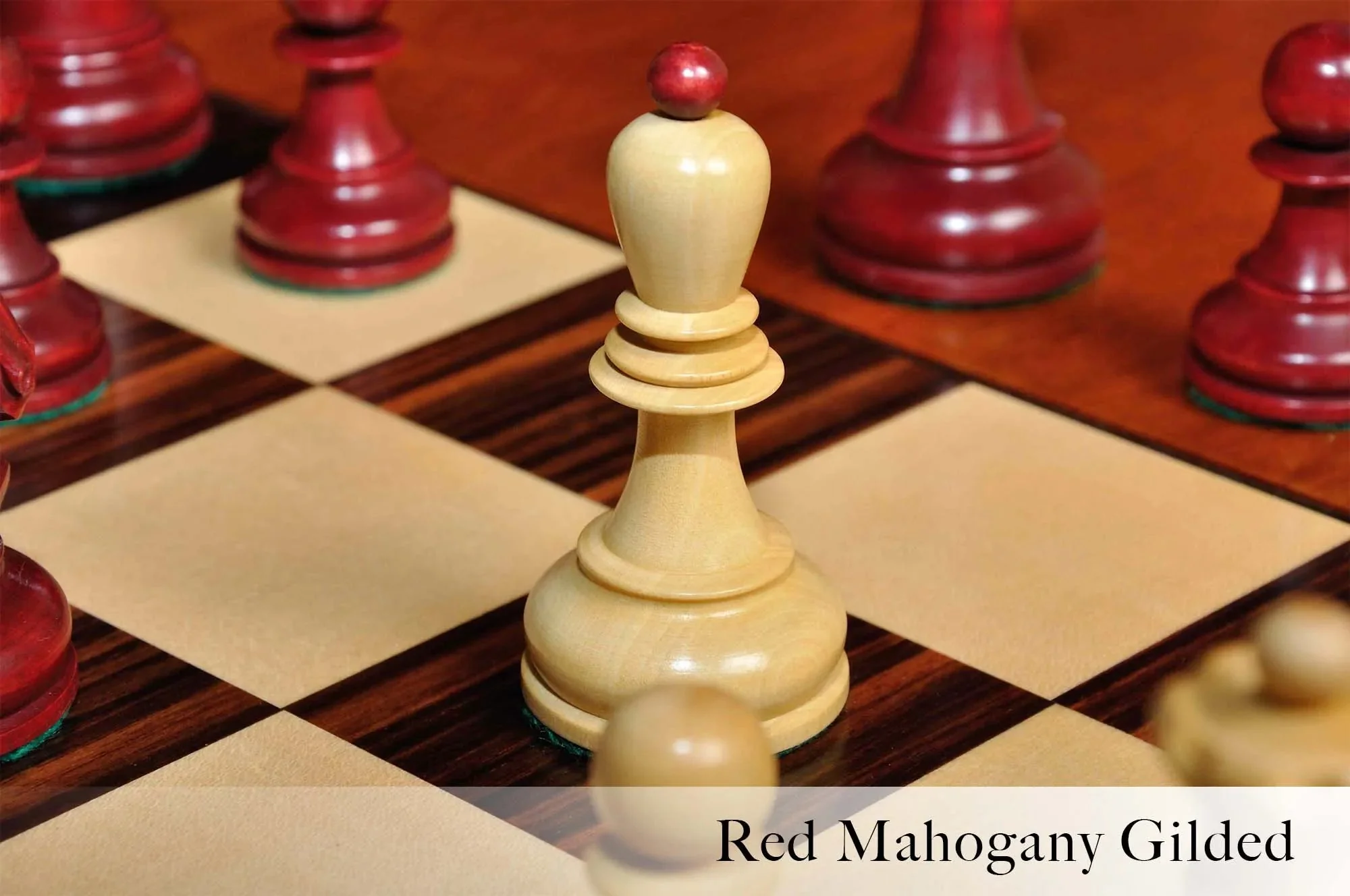 The Dubrovnik Series Gilded Chess Pieces - 3.75" King - Image 15