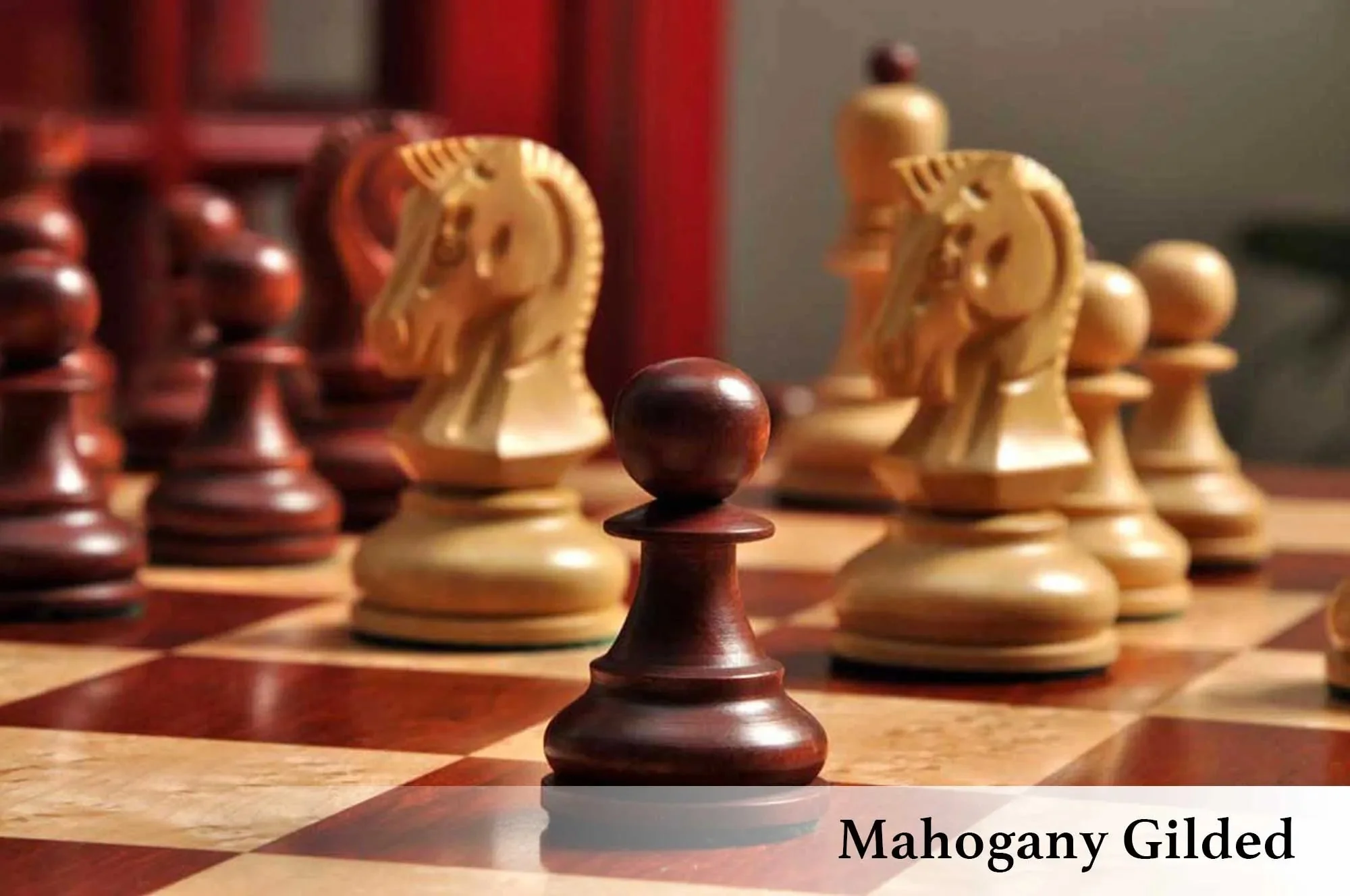 The Dubrovnik Series Gilded Chess Pieces - 3.75" King - Image 17
