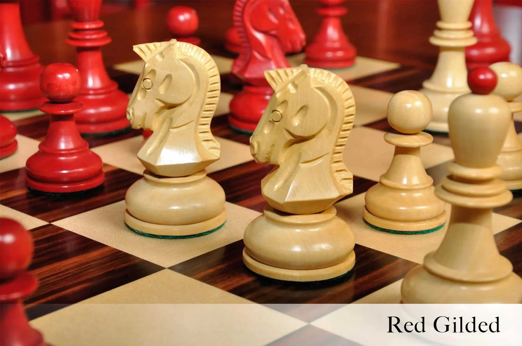 The Dubrovnik Series Gilded Chess Pieces - 3.75" King - Image 2