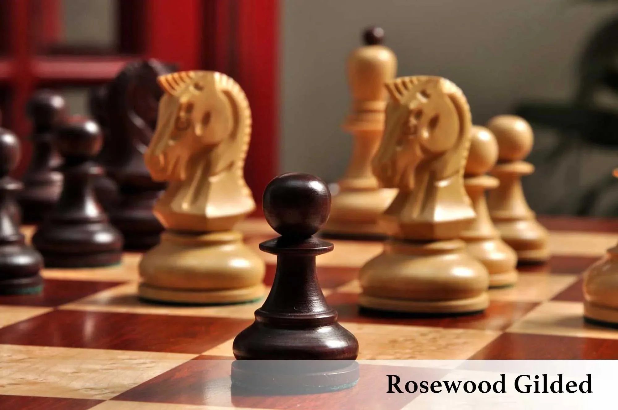 The Dubrovnik Series Gilded Chess Pieces - 3.75" King - Image 22