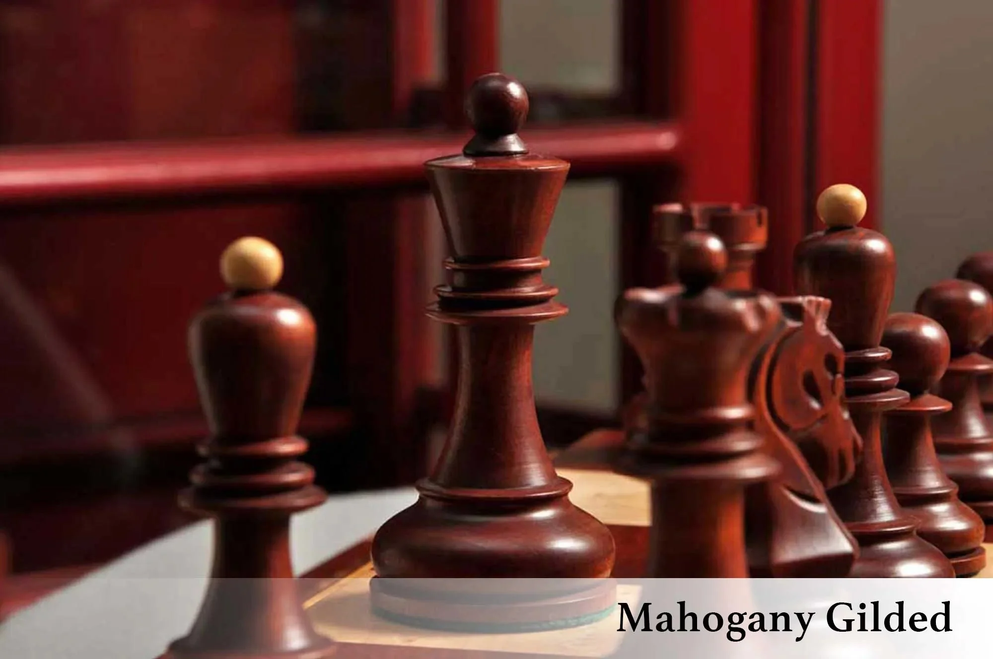 The Dubrovnik Series Gilded Chess Pieces - 3.75" King - Image 23